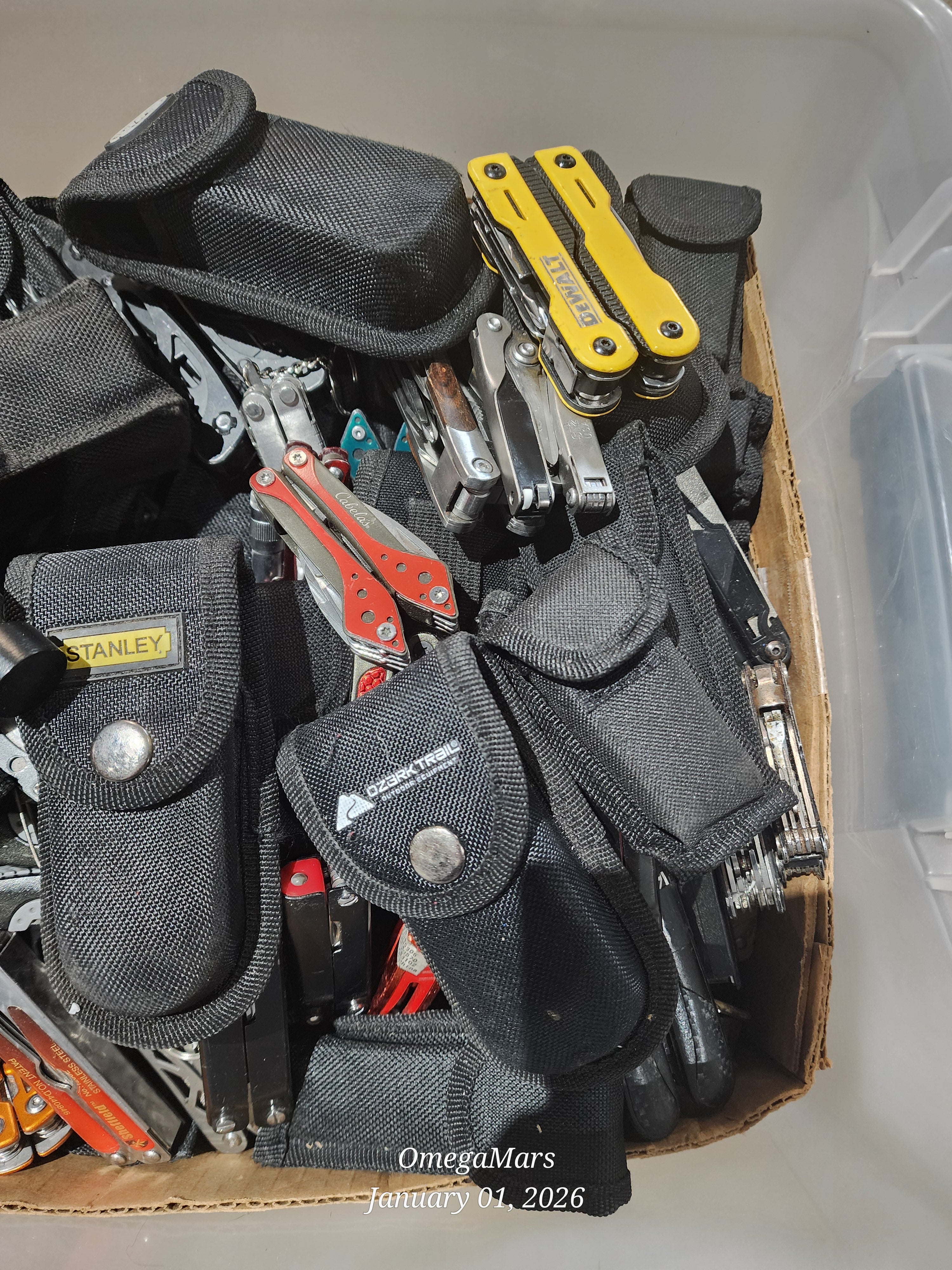 Mystery Box of 4.5-5 lbs, random multi tools