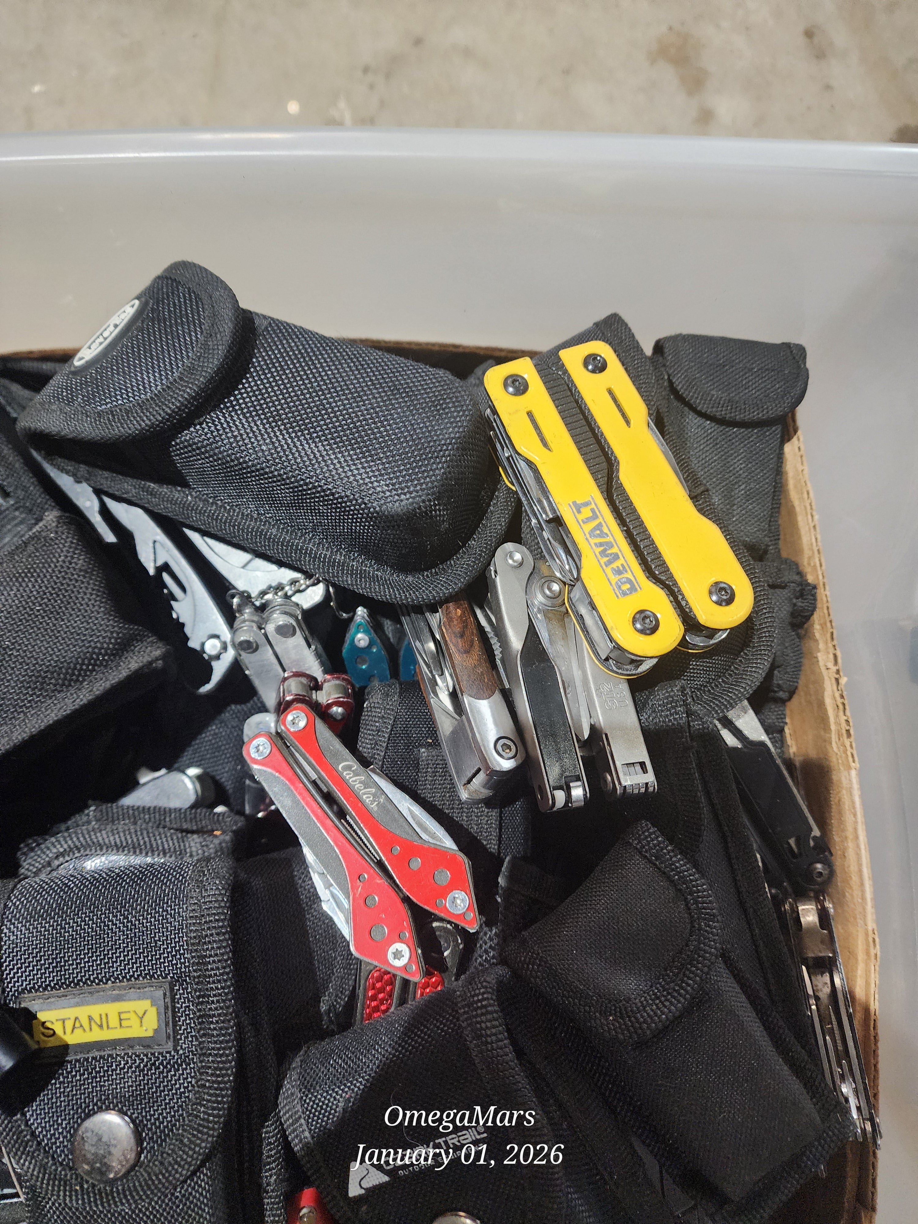 Mystery Box of 4.5-5 lbs, random multi tools
