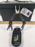 Gerber Bear Grylls Ultimate Gray Stainless Steel Multi-Tool Pliers 12 Tool