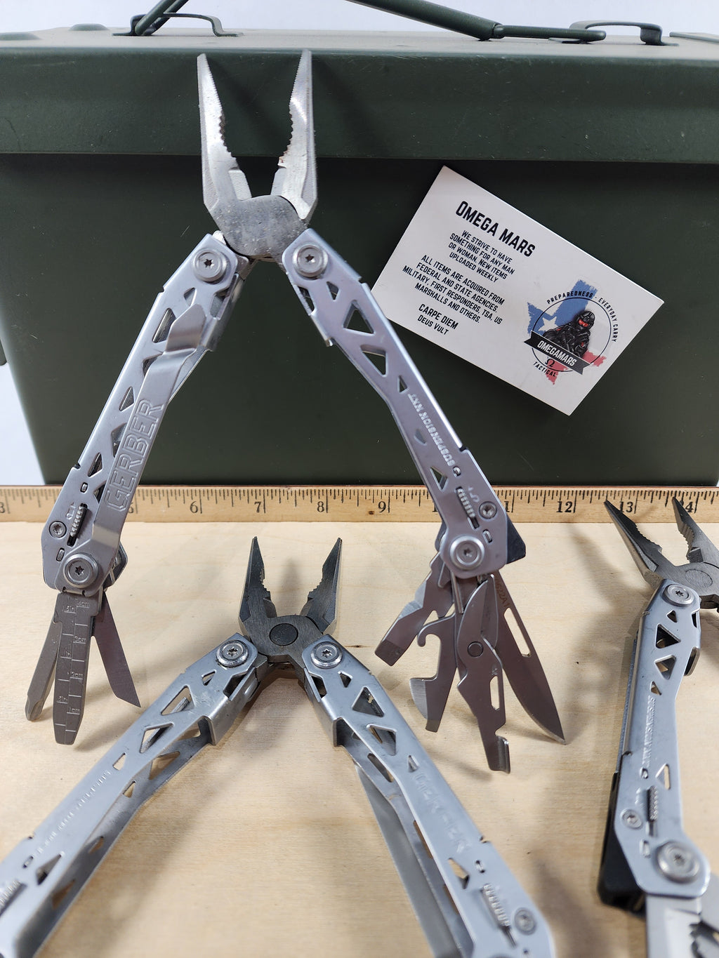 Gerber Suspension-NXT Multiplier Stainless or Black (MSRP 54.99)