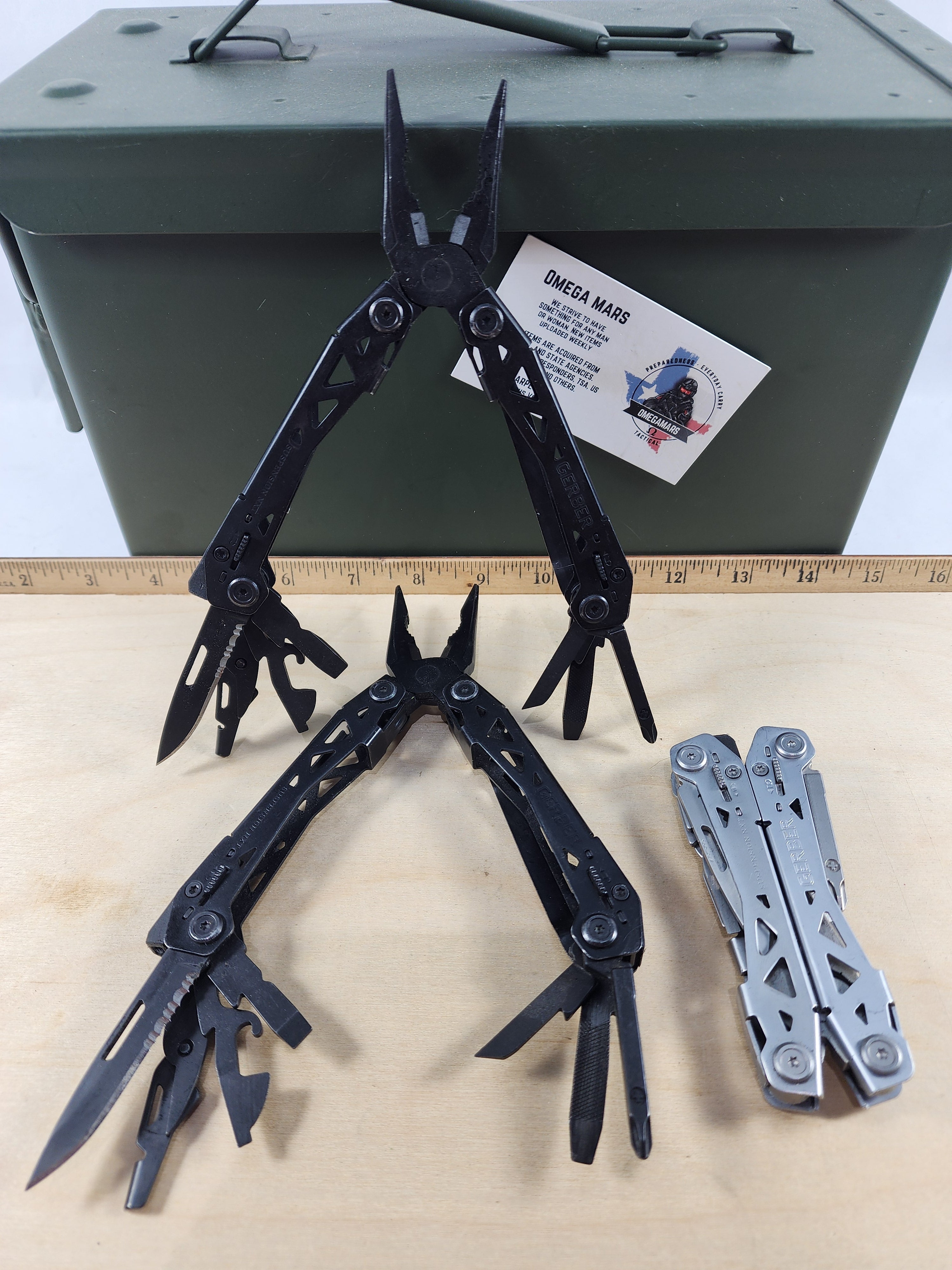 Gerber Suspension-NXT Multiplier Stainless or Black (MSRP 54.99)