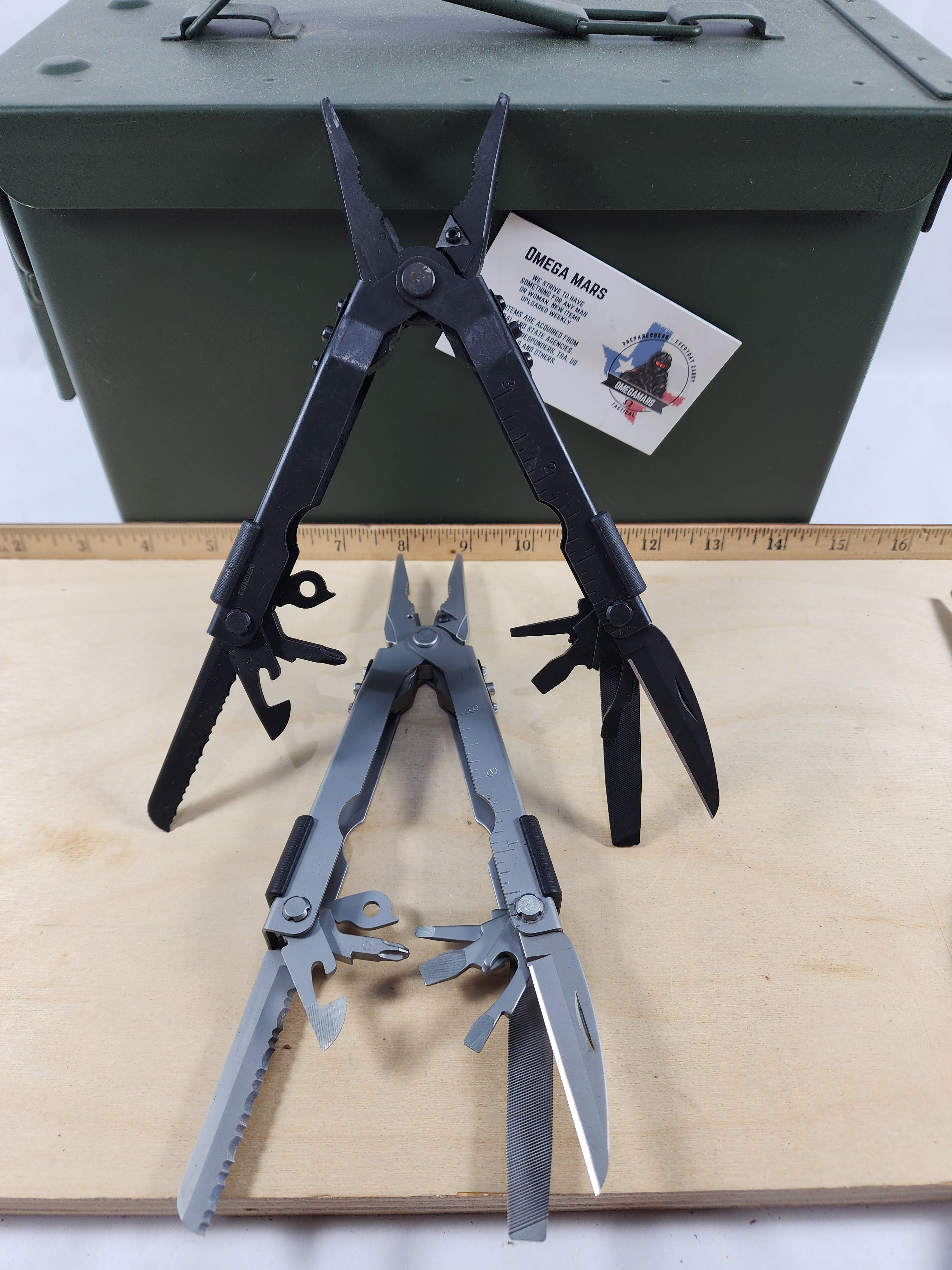 Gerber Multi-Plier 600 - Stainless/Black Carbide Cutters (MSRP $124.95)