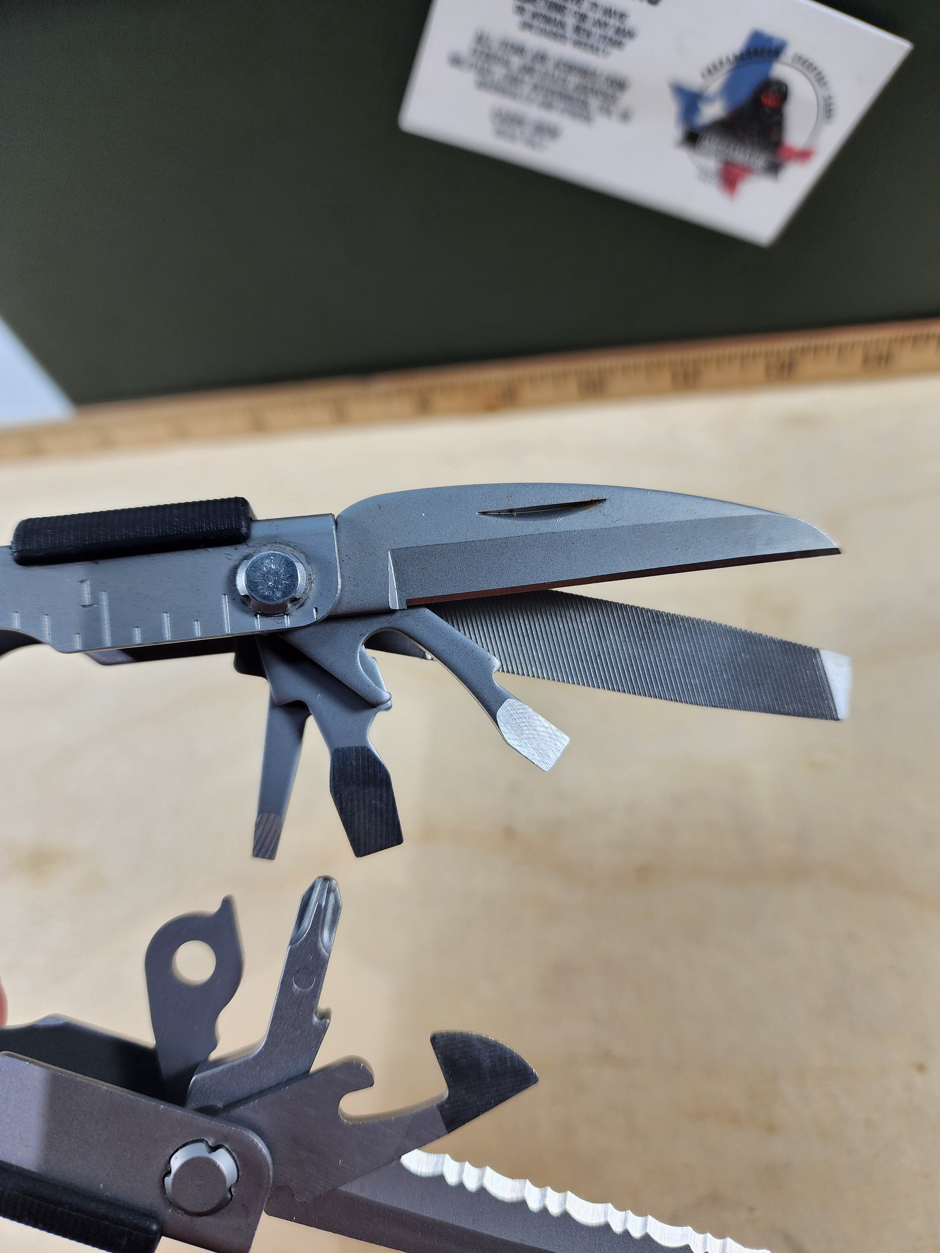 Gerber Multi-Plier 600 - Stainless/Black Carbide Cutters (MSRP $124.95)