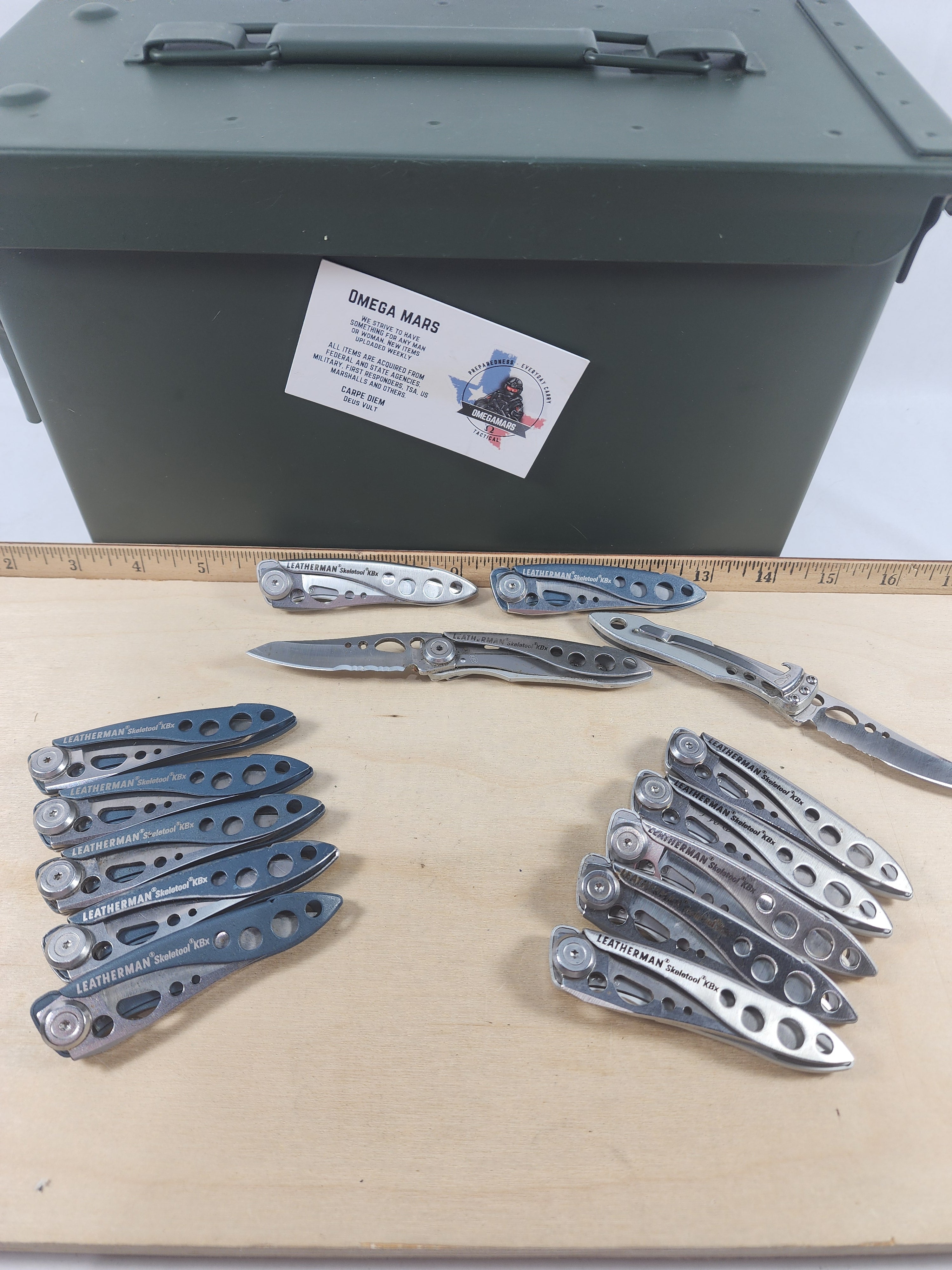 Leatherman Skeletool KBX. Light usage. (multi-qty.) (MSRP $ 39.95 NEW)