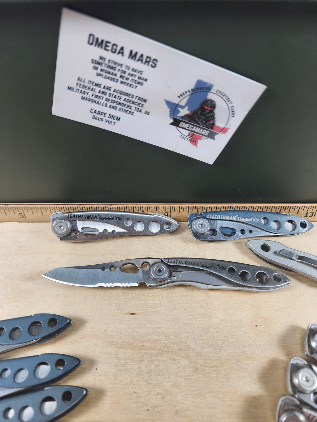 Leatherman Skeletool KBX. Light usage. (multi-qty.) (MSRP $ 39.95 NEW)