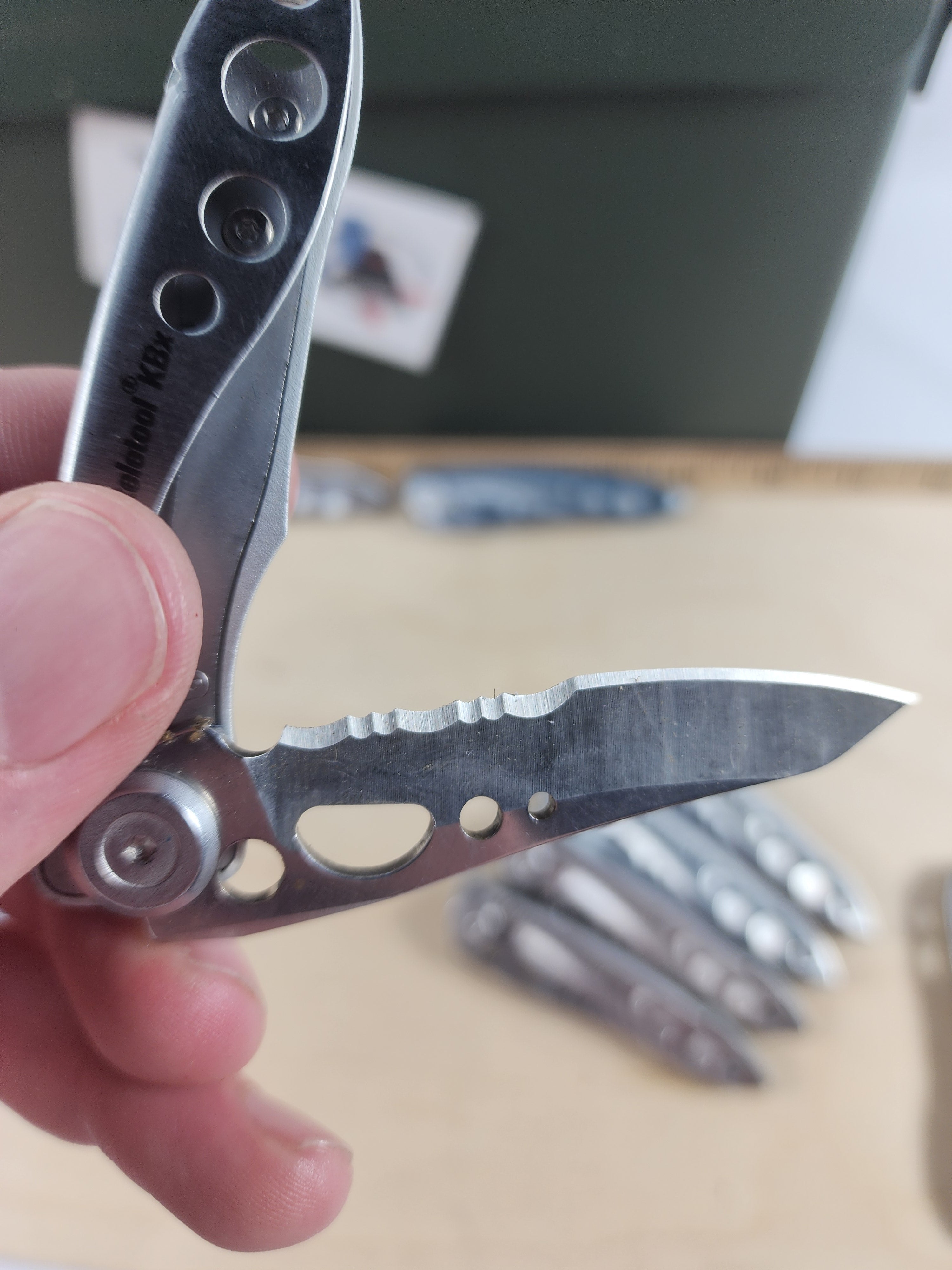 Leatherman Skeletool KBX. Light usage. (multi-qty.) (MSRP $ 39.95 NEW)