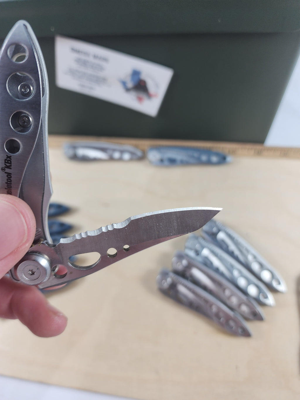 Leatherman Skeletool KBX. Light usage. (multi-qty.) (MSRP $ 39.95 NEW)