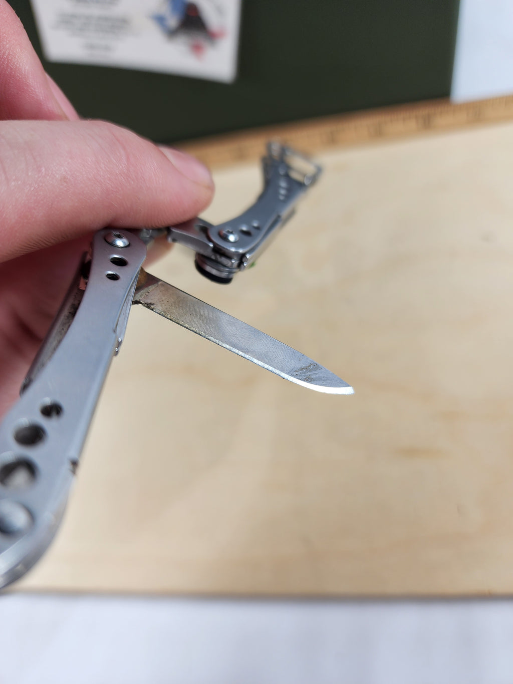Leatherman Style PS #-1 Customized, scissors replaced with blade