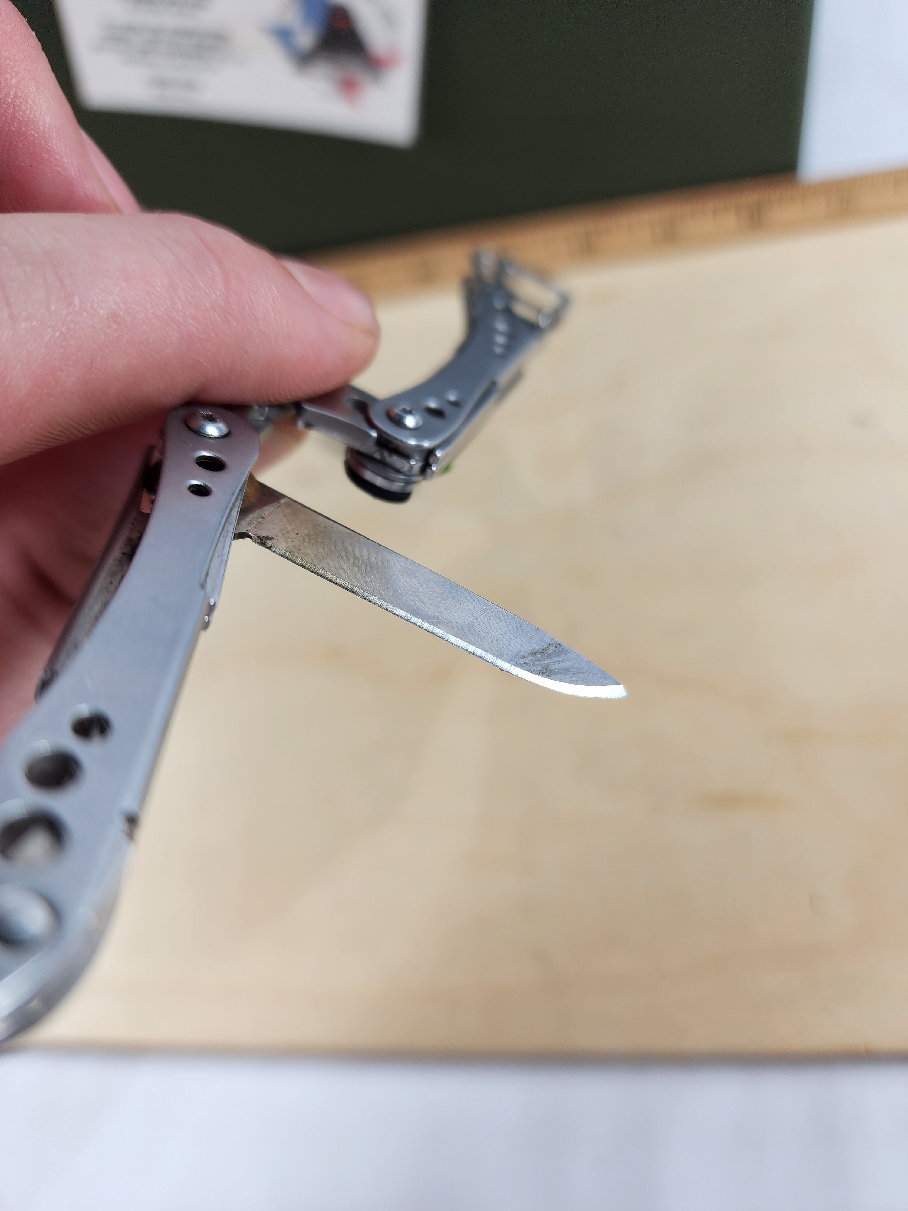 Leatherman Style PS #-1 Customized, scissors replaced with blade