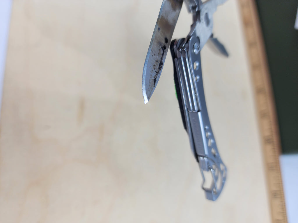 Leatherman Style PS #-4 Customized, knife replaced scissors, light usage, dirty
