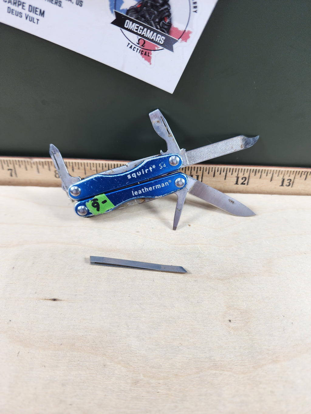 Leatherman Squirt S4 #-6 light usage, light rust