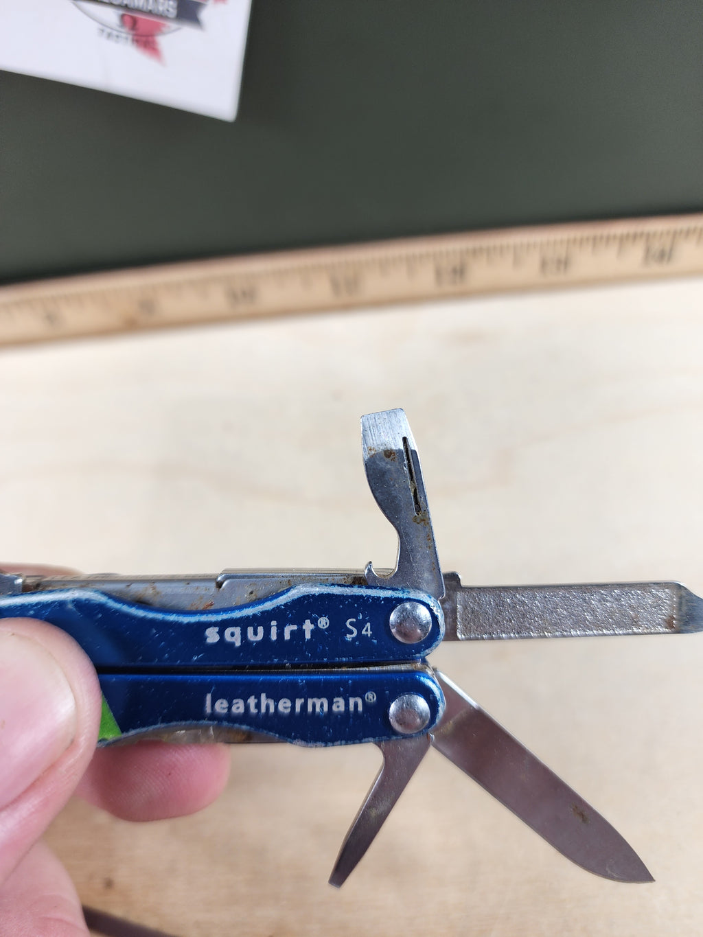 Leatherman Squirt S4 #-6 light usage, light rust