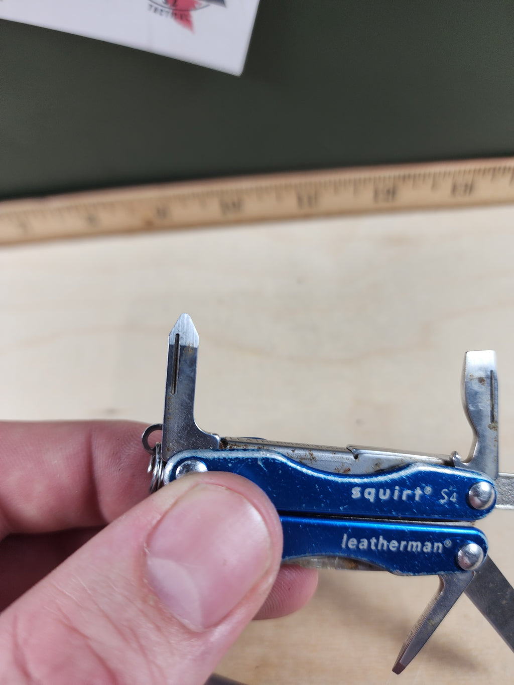 Leatherman Squirt S4 #-6 light usage, light rust