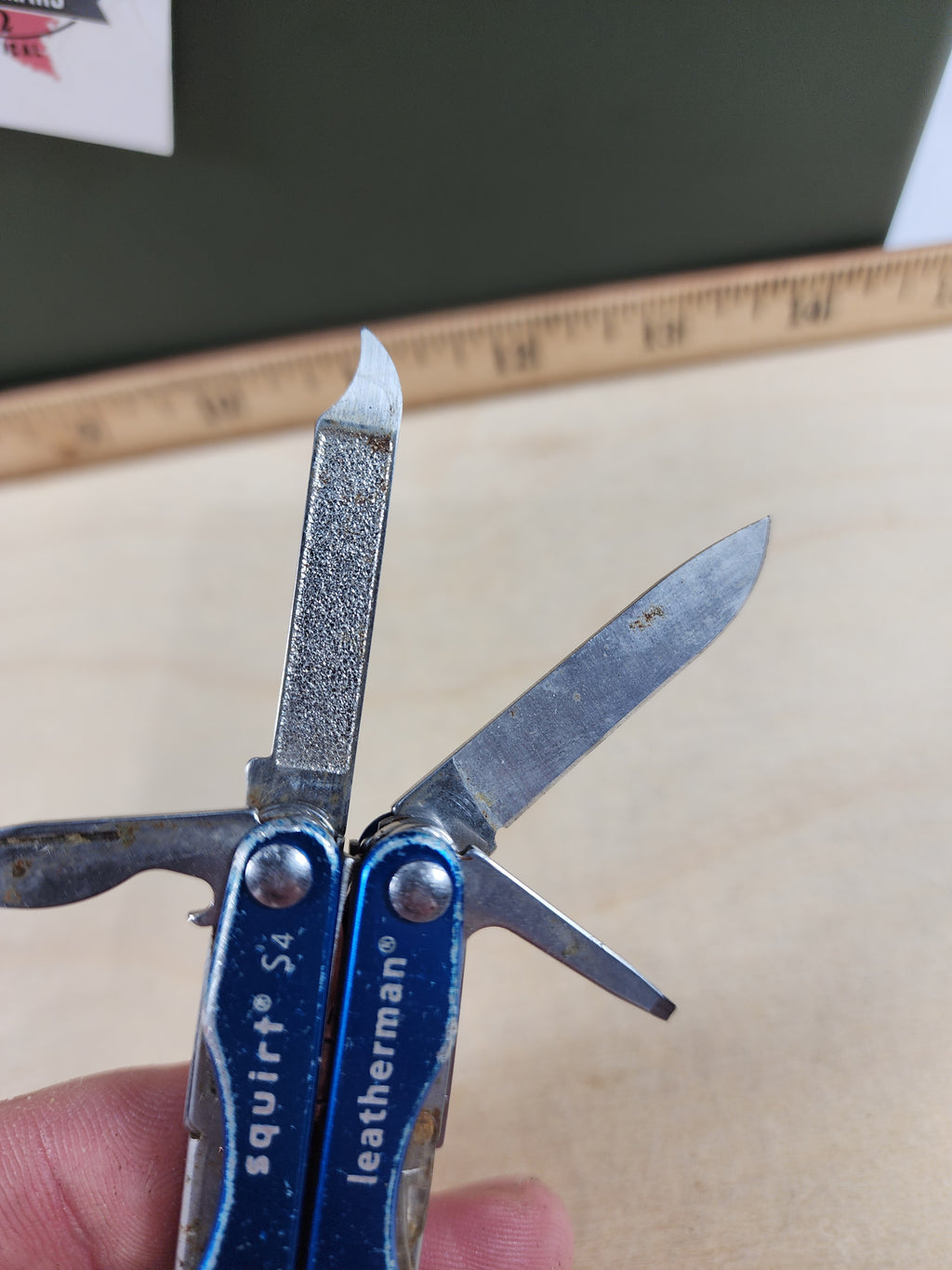 Leatherman Squirt S4 #-6 light usage, light rust