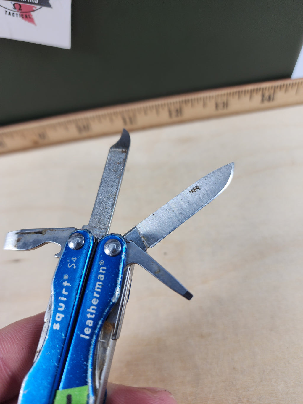 Leatherman Squirt S4 #-6 light usage, light rust