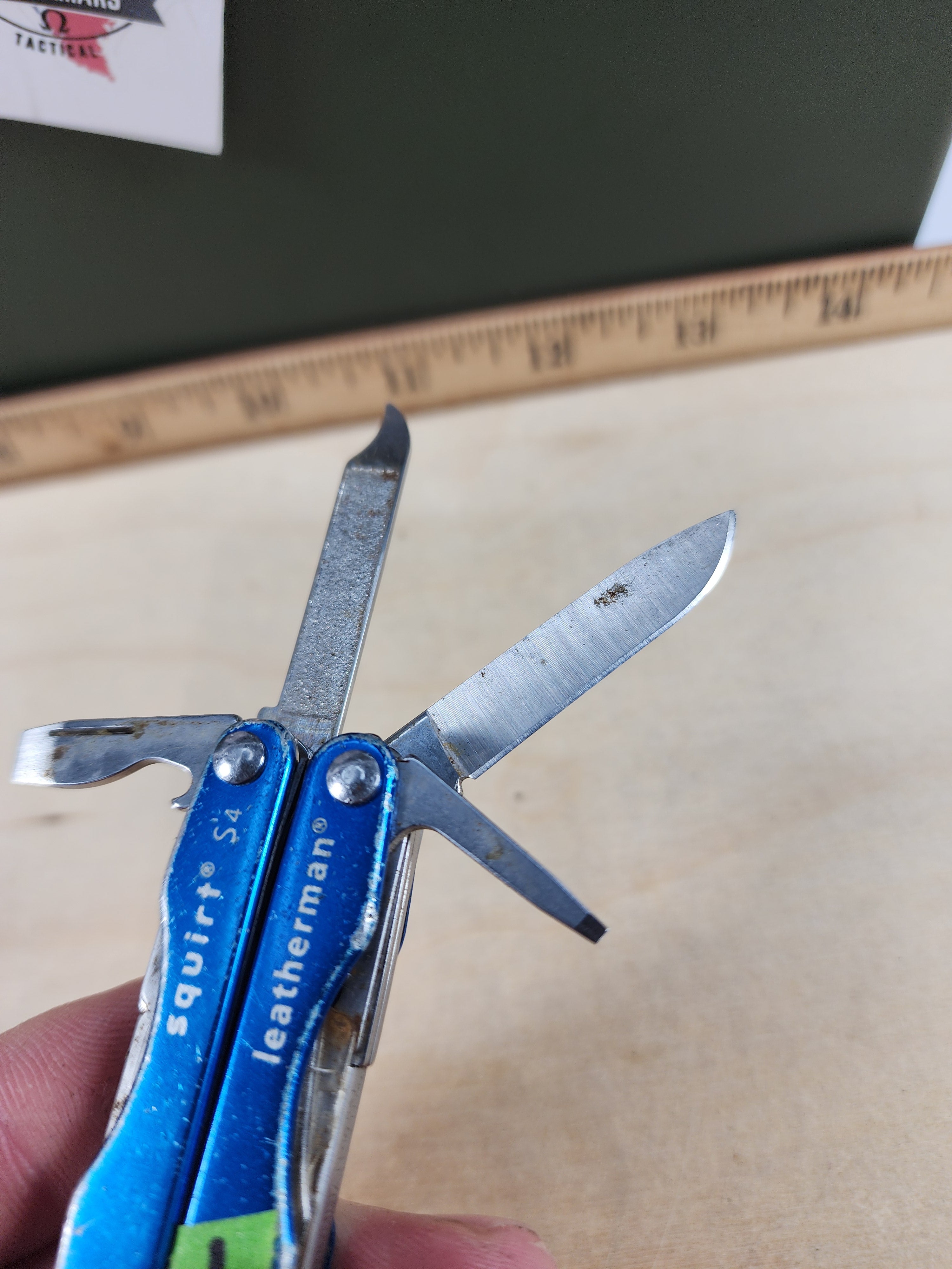 Leatherman Squirt S4 #-6 light usage, light rust