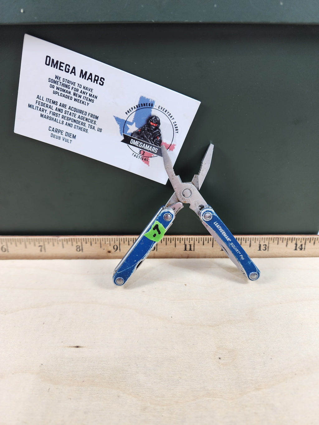 Leatherman Squirt PS4 #-7 Light usage, dirty, light rust