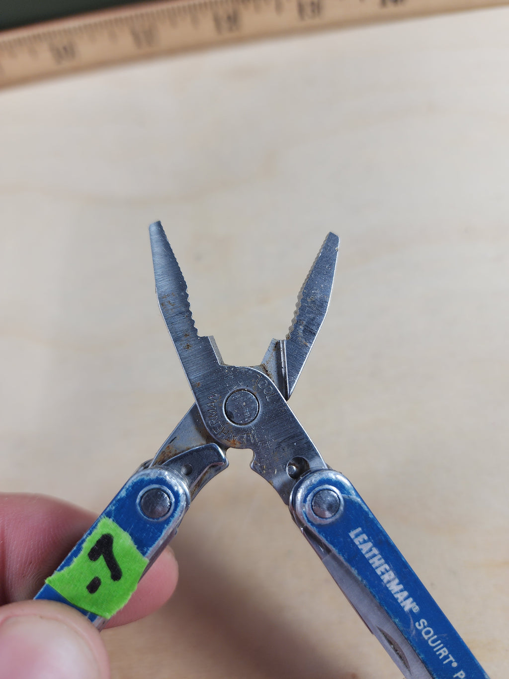 Leatherman Squirt PS4 #-7 Light usage, dirty, light rust