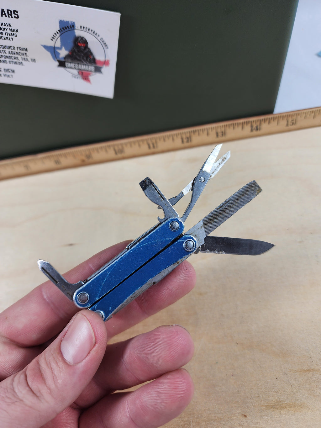 Leatherman Squirt PS4 #-7 Light usage, dirty, light rust