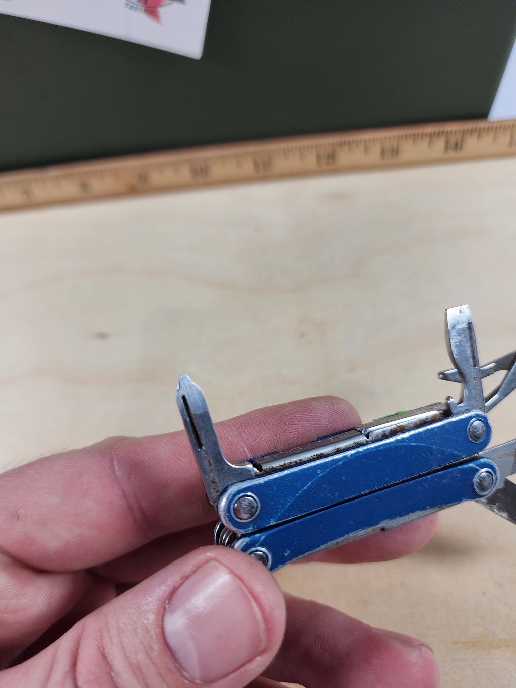 Leatherman Squirt PS4 #-7 Light usage, dirty, light rust