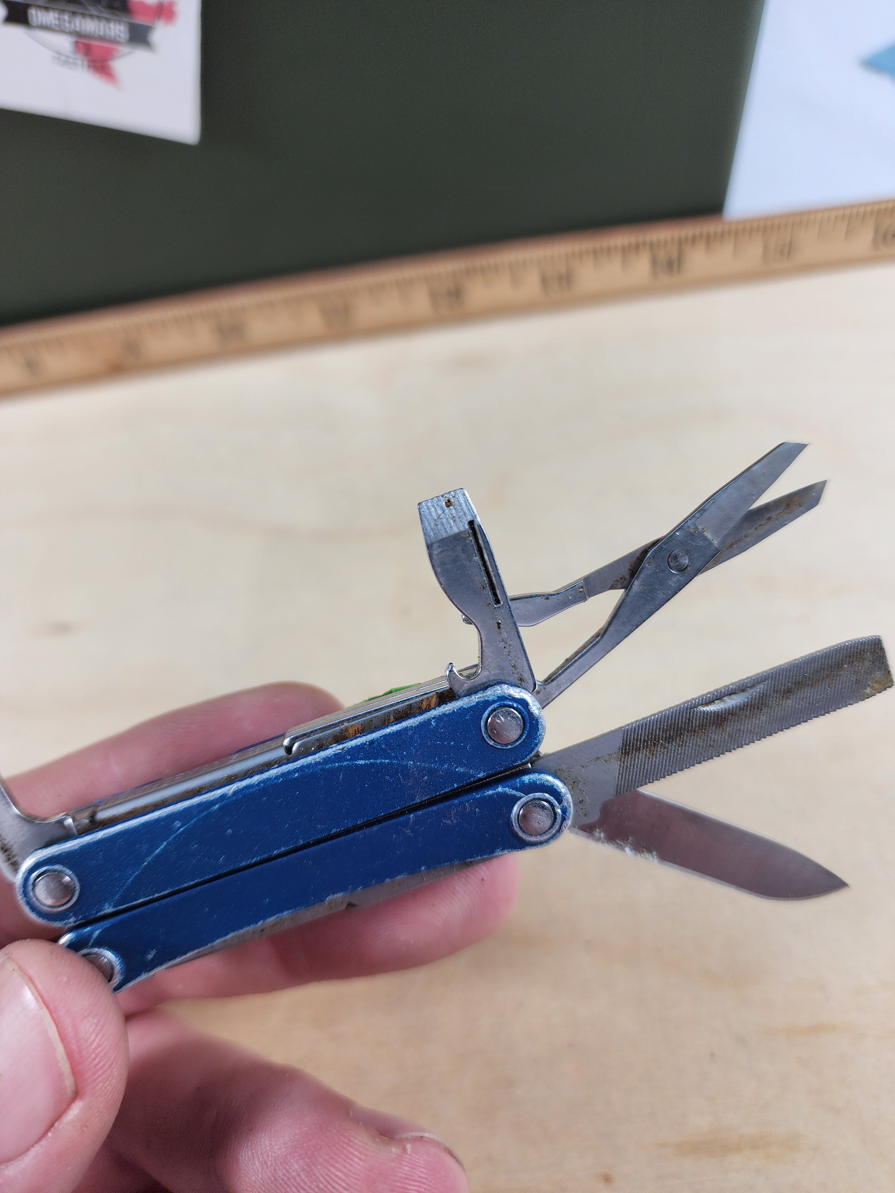 Leatherman Squirt PS4 #-7 Light usage, dirty, light rust