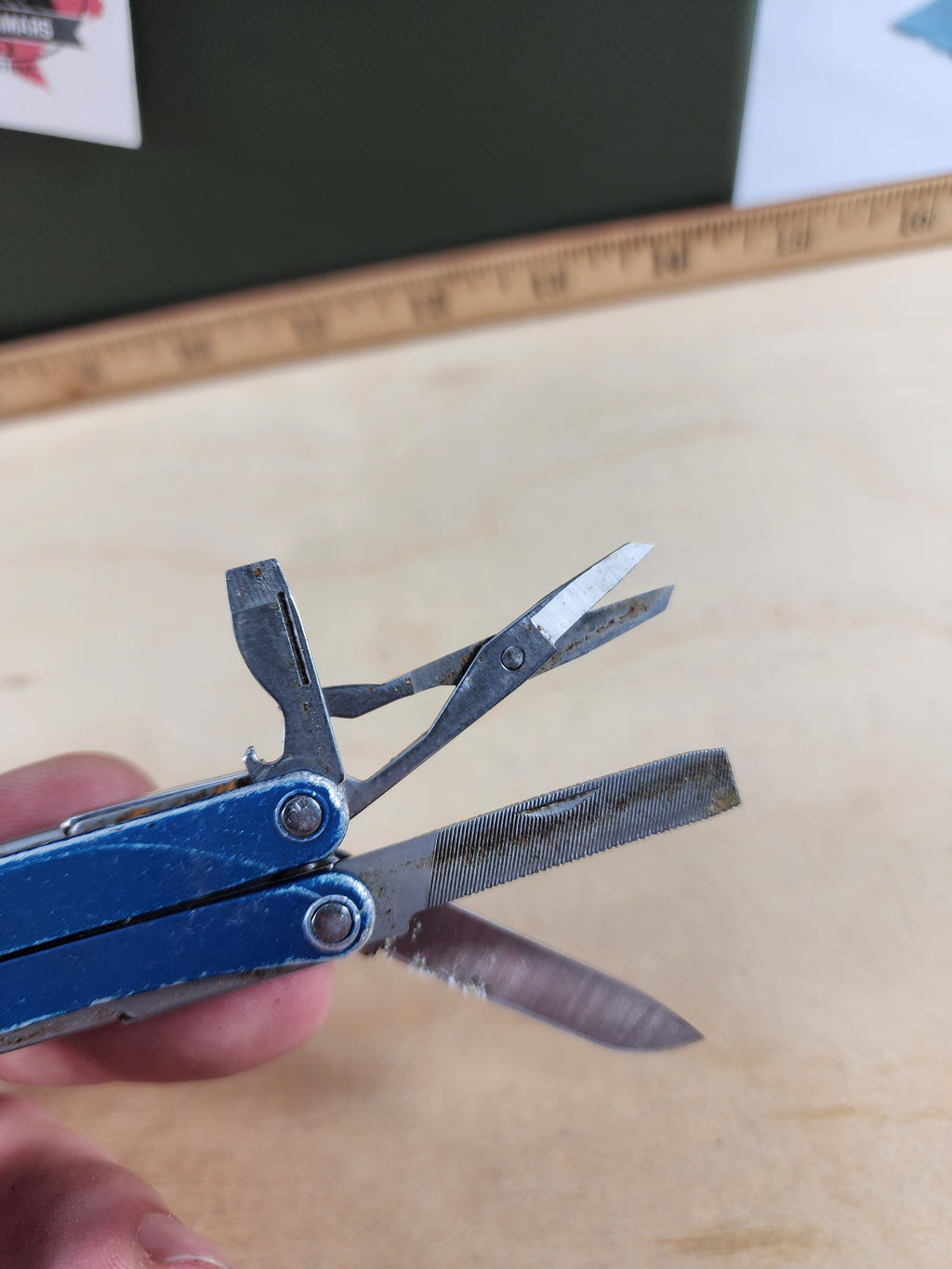 Leatherman Squirt PS4 #-7 Light usage, dirty, light rust