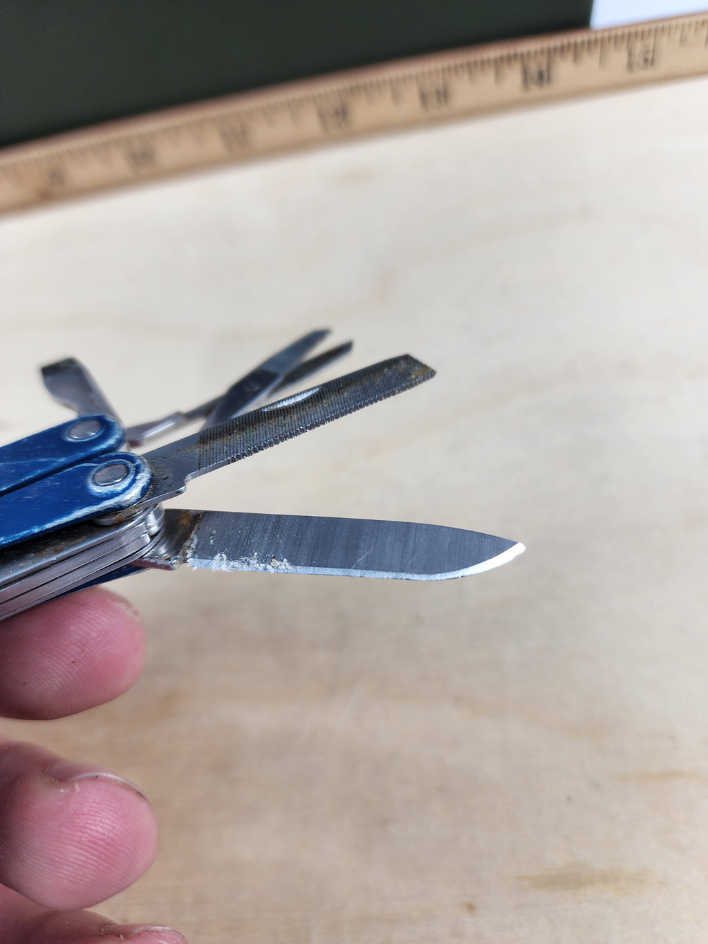 Leatherman Squirt PS4 #-7 Light usage, dirty, light rust