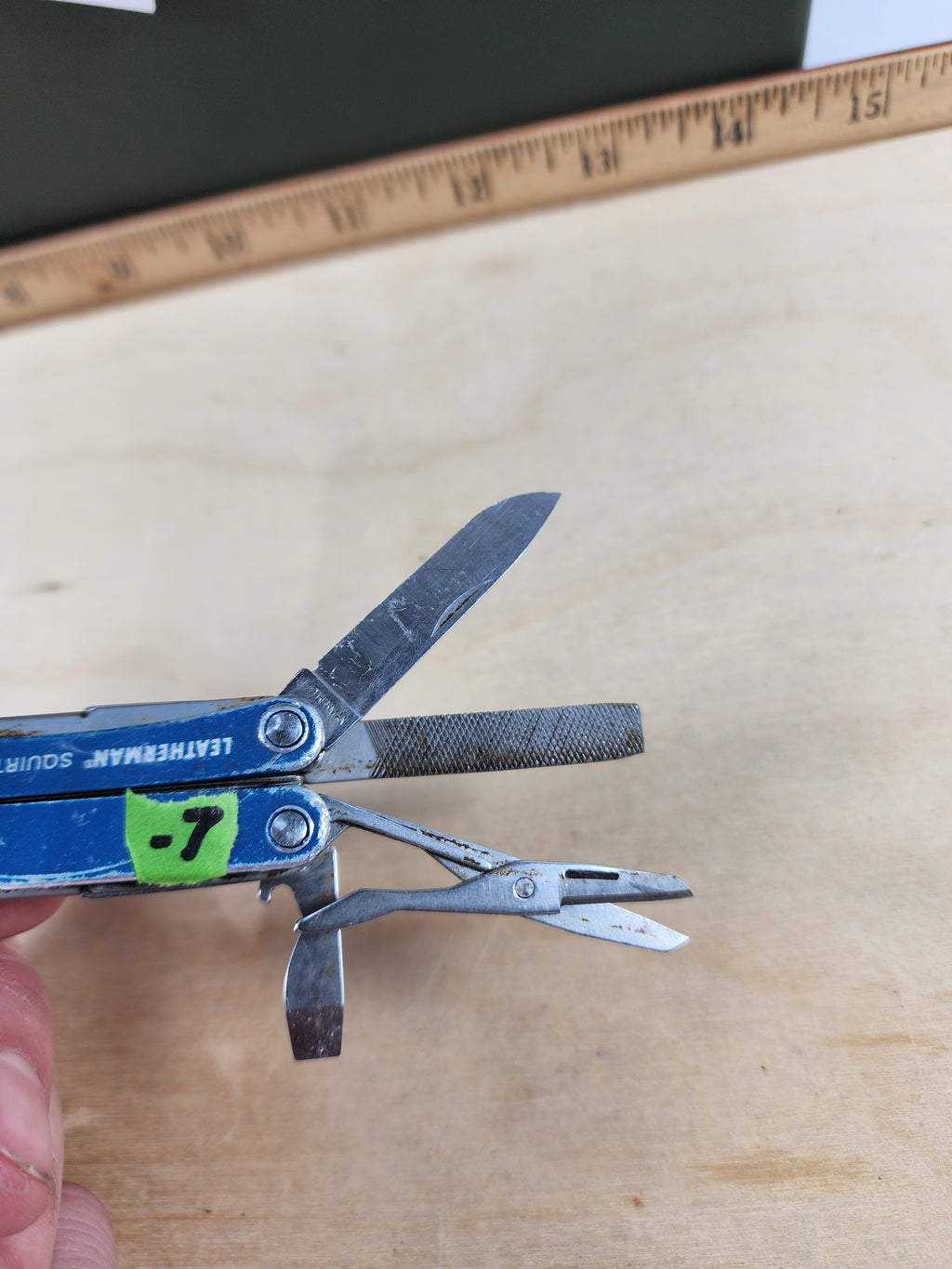 Leatherman Squirt PS4 #-7 Light usage, dirty, light rust