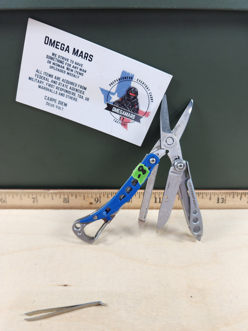 Leatherman Style CS #-8 Blue discontinued/rare color
