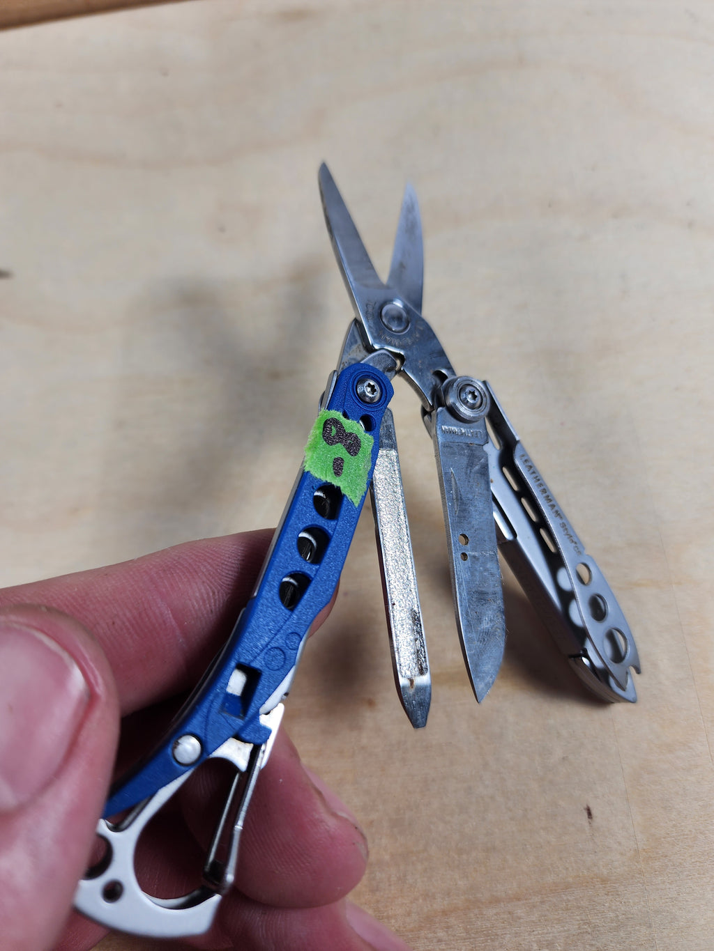 Leatherman Style CS #-8 Blue discontinued/rare color