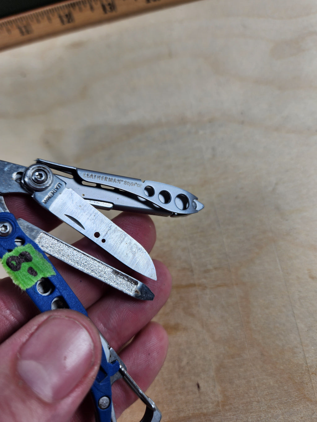 Leatherman Style CS #-8 Blue discontinued/rare color