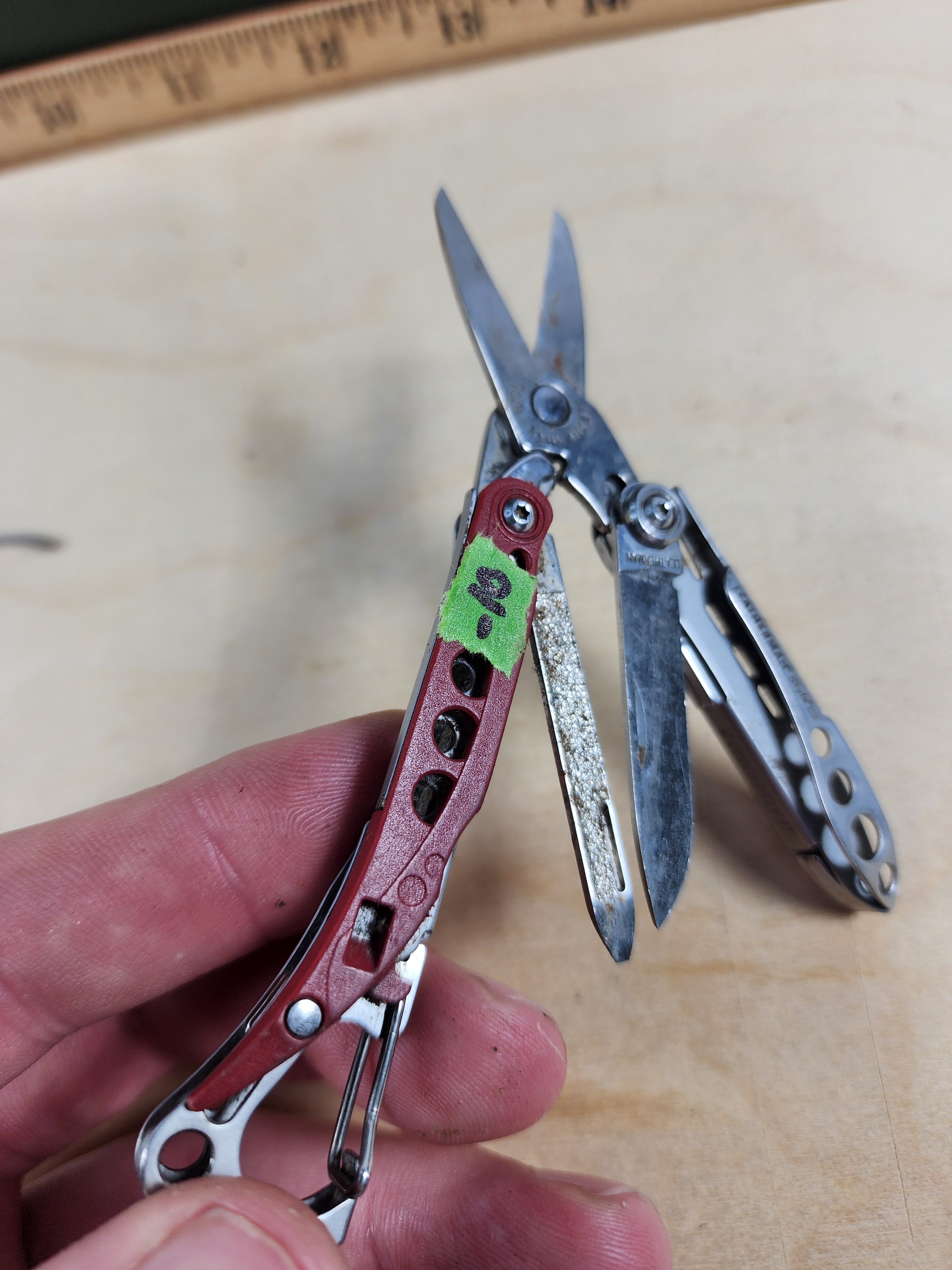 Leatherman Style CS #-10 Light usage light rust, discontinued red color option