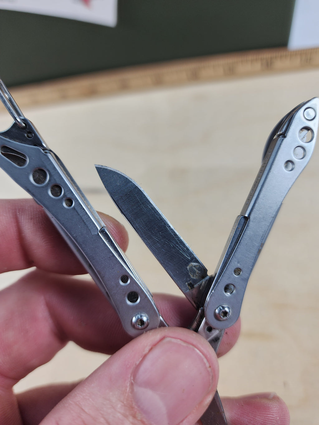Leatherman Style CS #-10 Light usage light rust, discontinued red color option