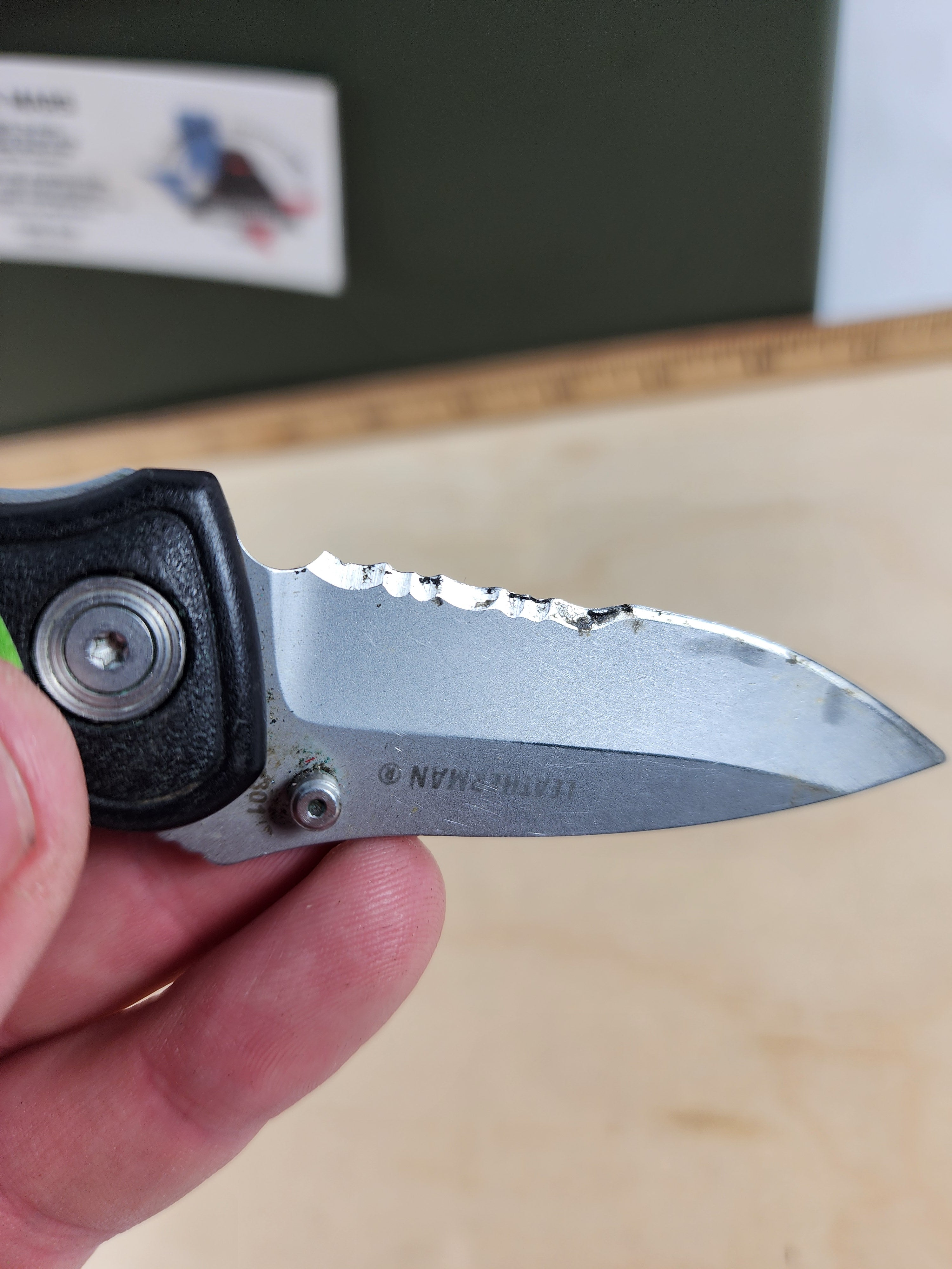 Leatherman c301 knife #-20 Light usage