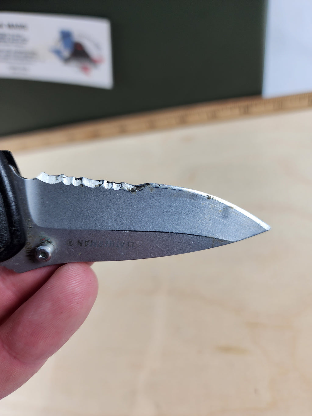 Leatherman c301 knife #-20 Light usage