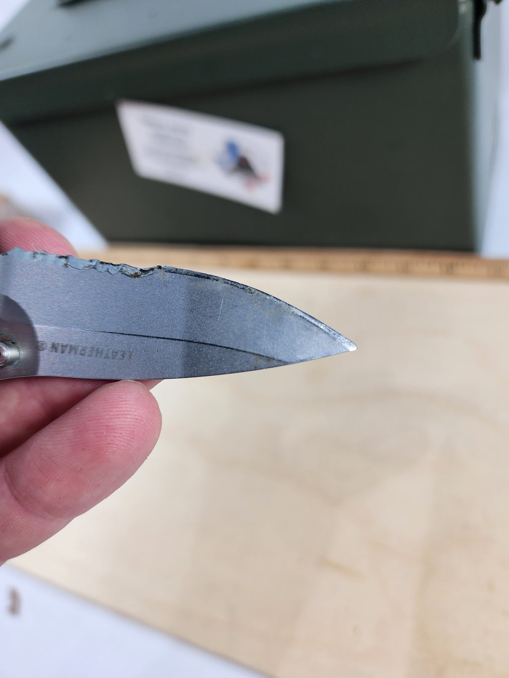 Leatherman c301 knife #-20 Light usage