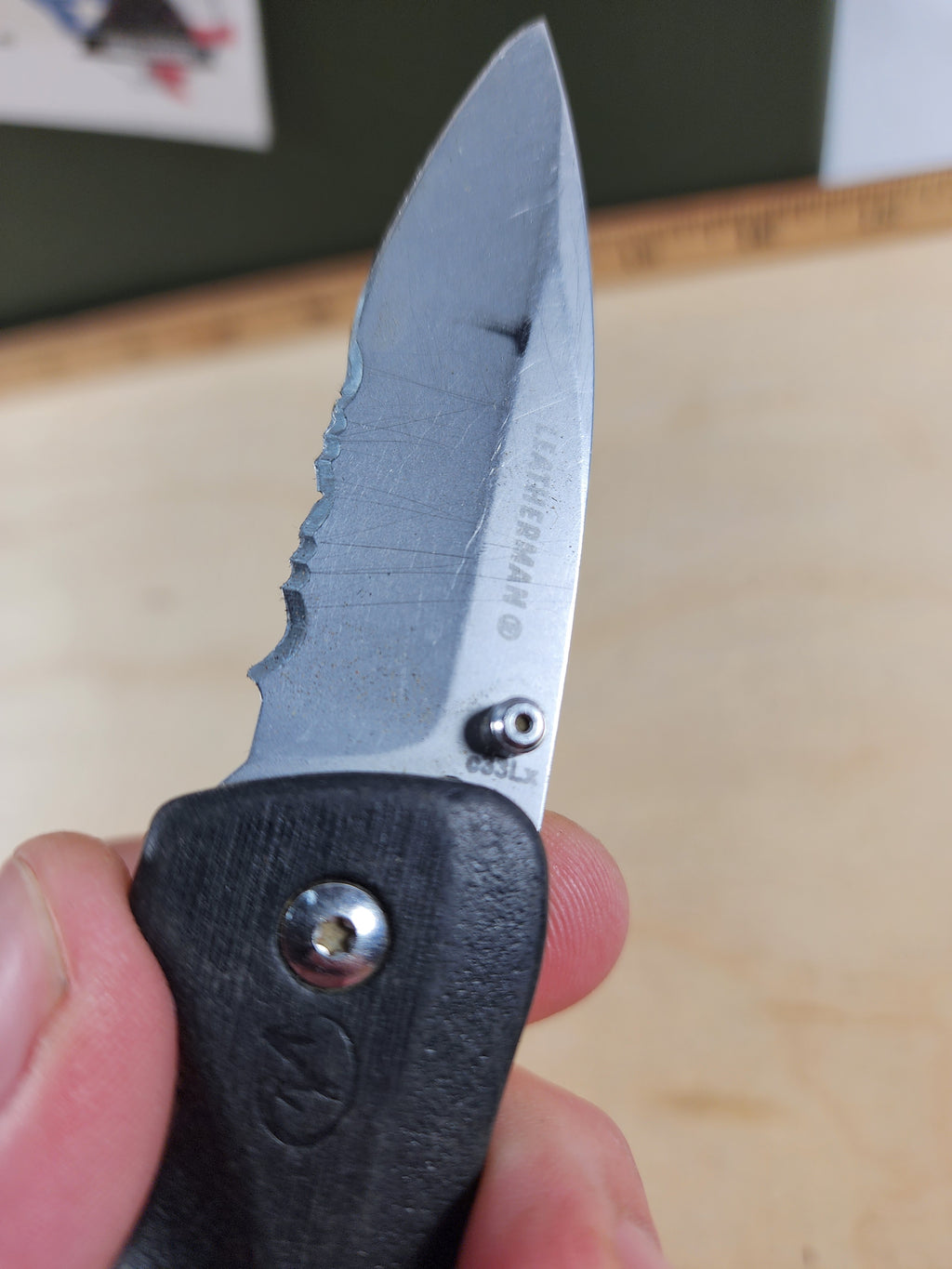 Leatherman c33Lx #-22 Well used, needs sharpening