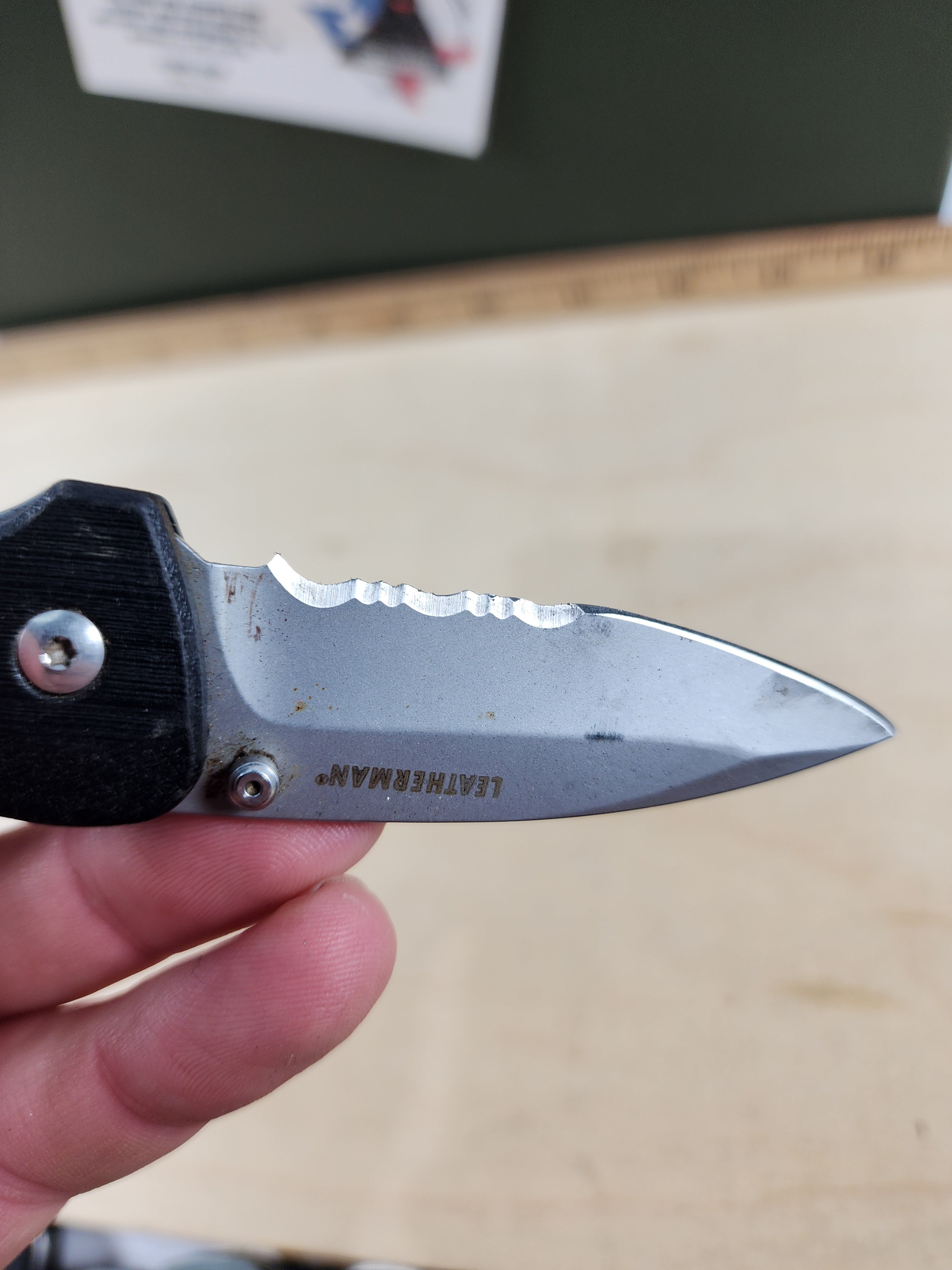 Leatherman c33x #-23 Light Usage, Dirty