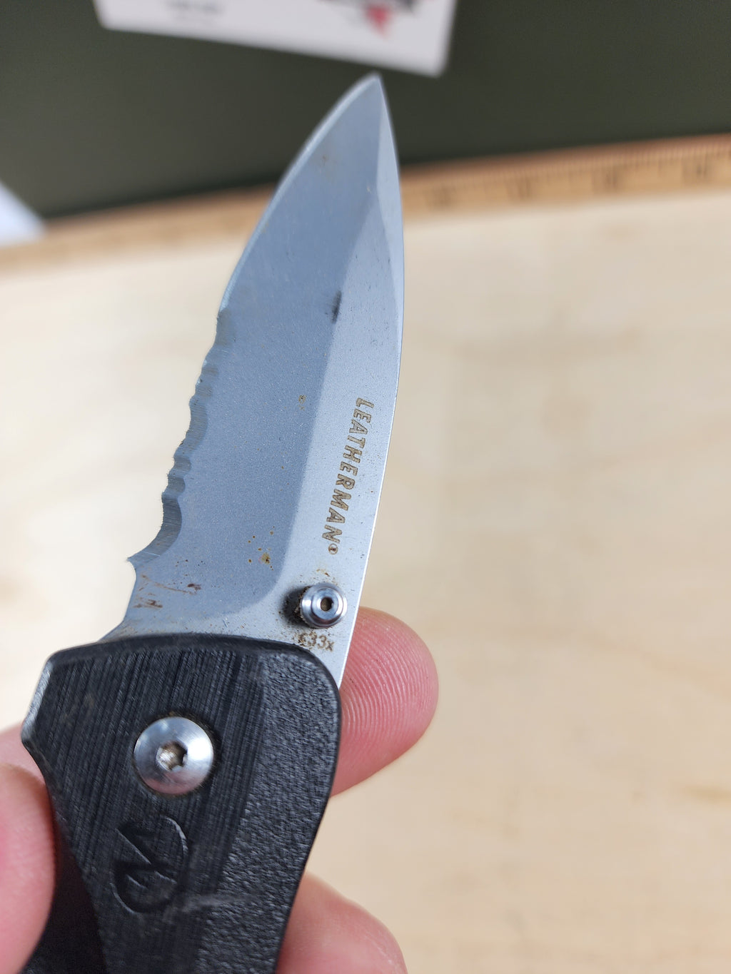 Leatherman c33x #-23 Light Usage, Dirty