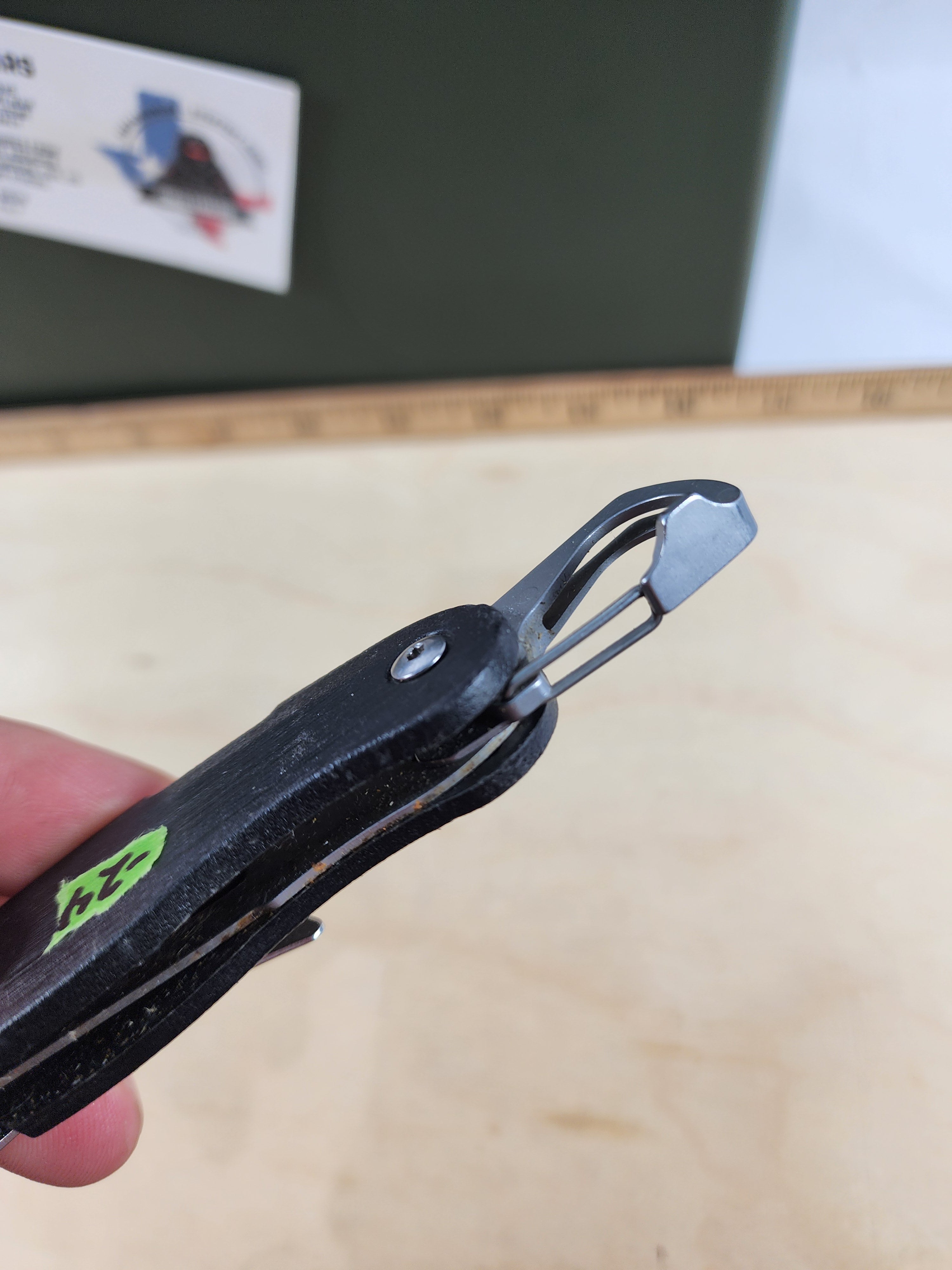 Leatherman c33x #-24 resharpened, light usage