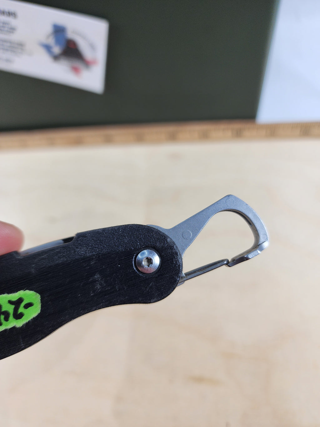 Leatherman c33x #-24 resharpened, light usage