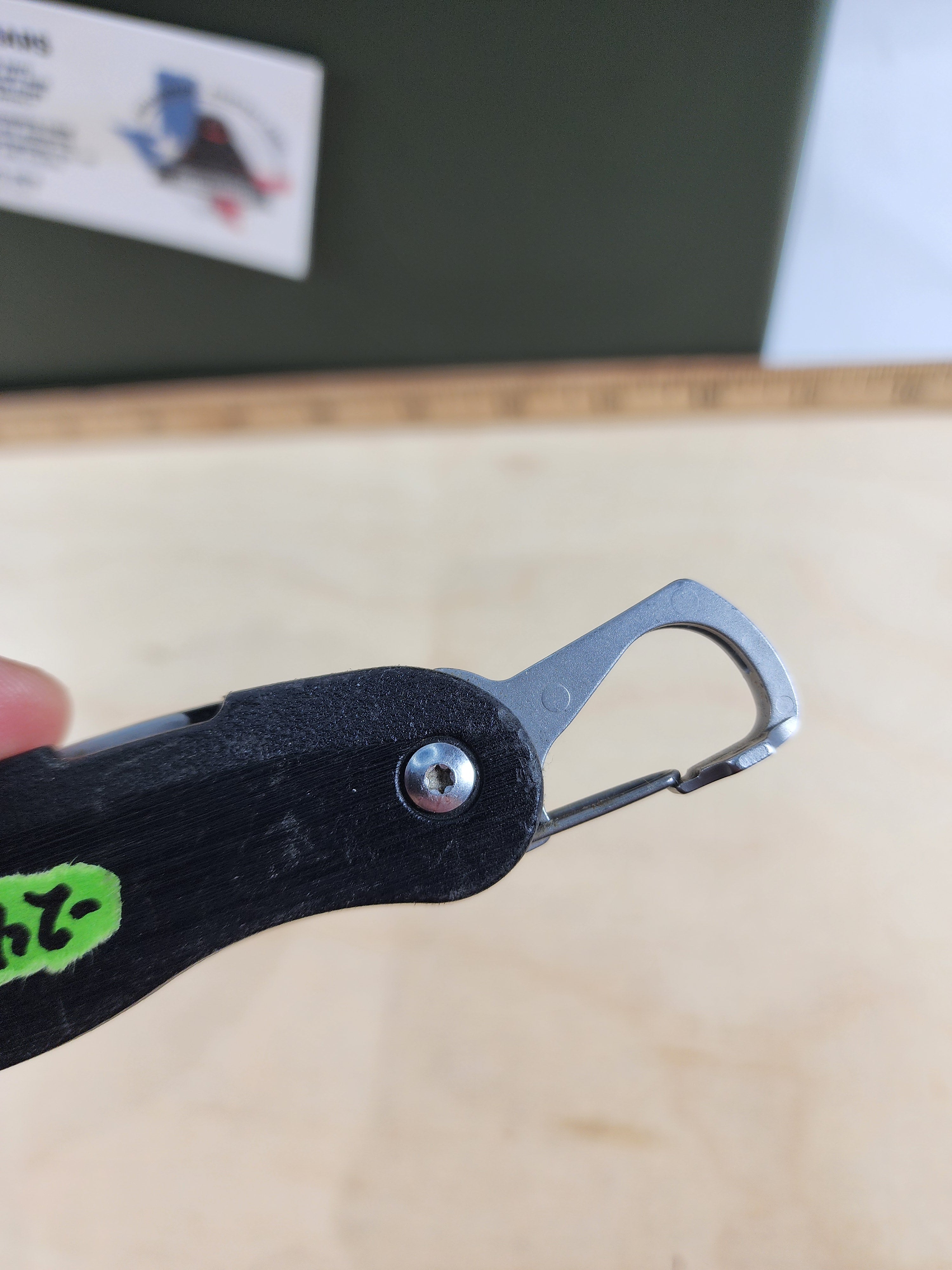 Leatherman c33x #-24 resharpened, light usage