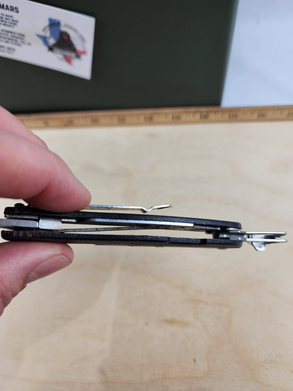 Leatherman c33x #-24 resharpened, light usage