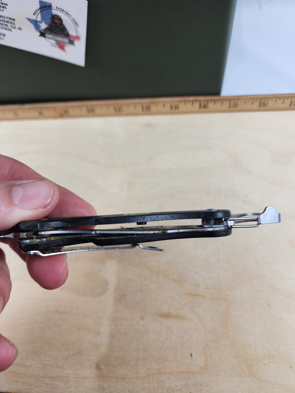 Leatherman c33x #-24 resharpened, light usage