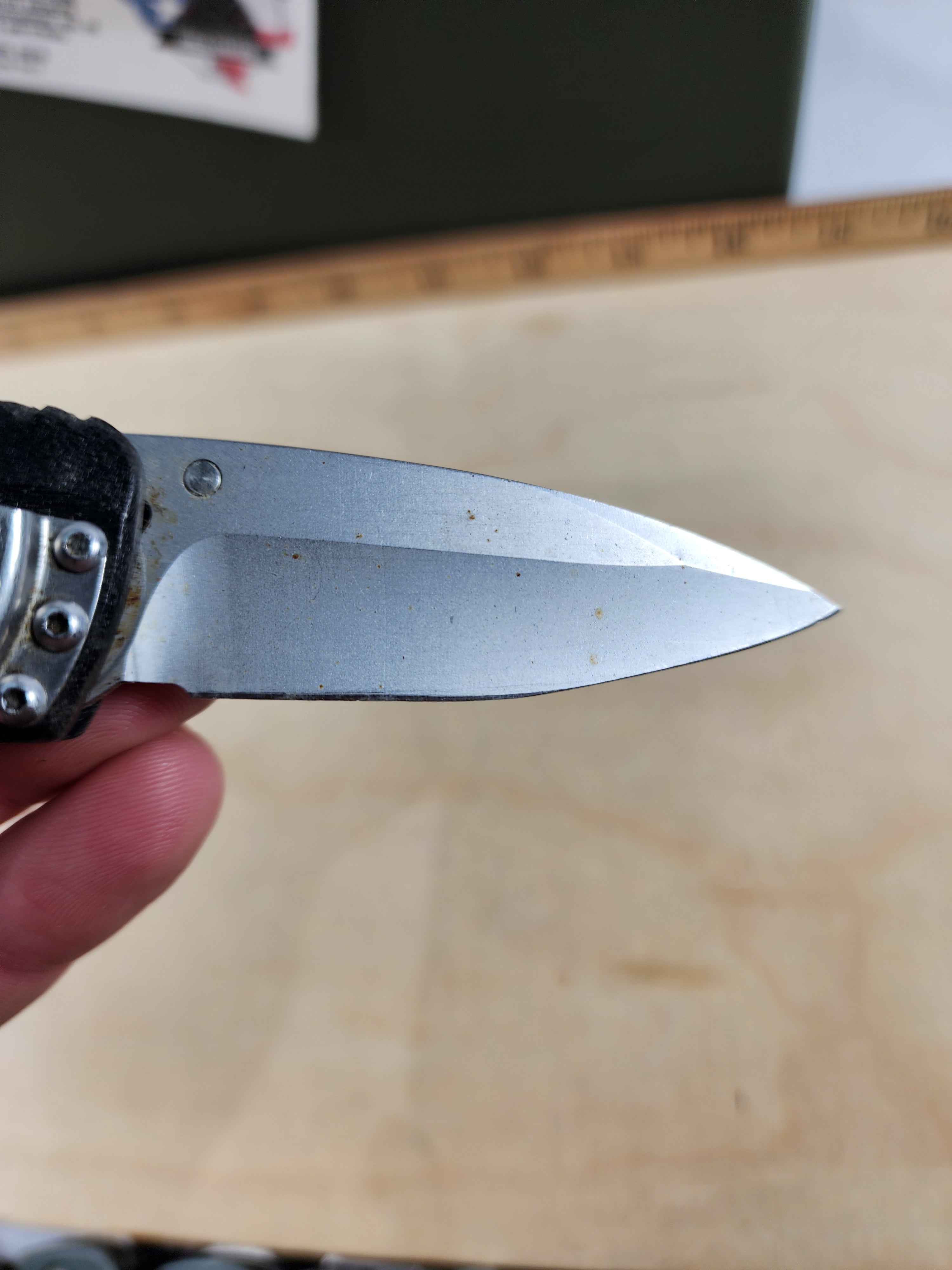 Leatherman c33x #-24 resharpened, light usage