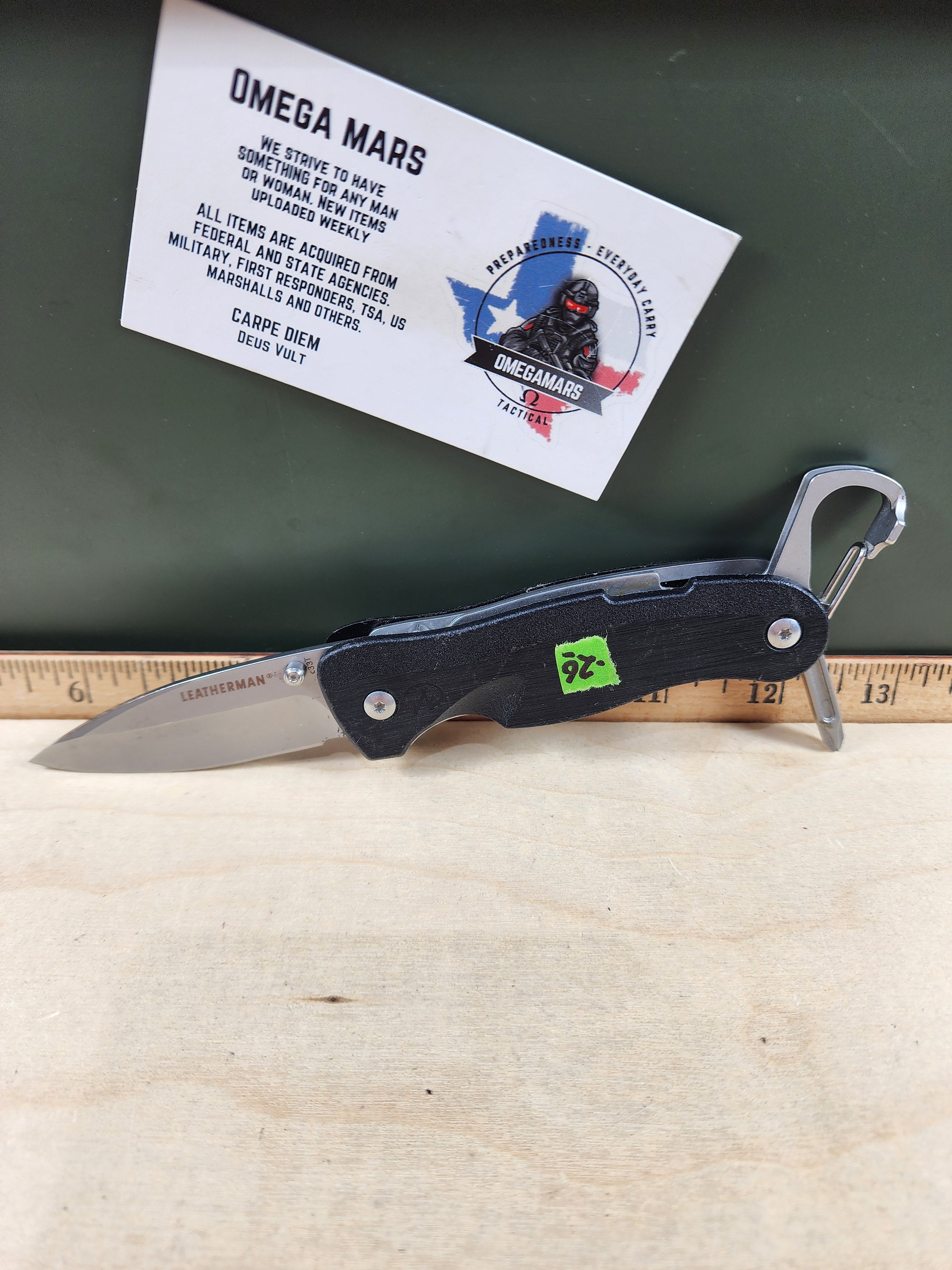 Leatherman c33T #-26 Light usage