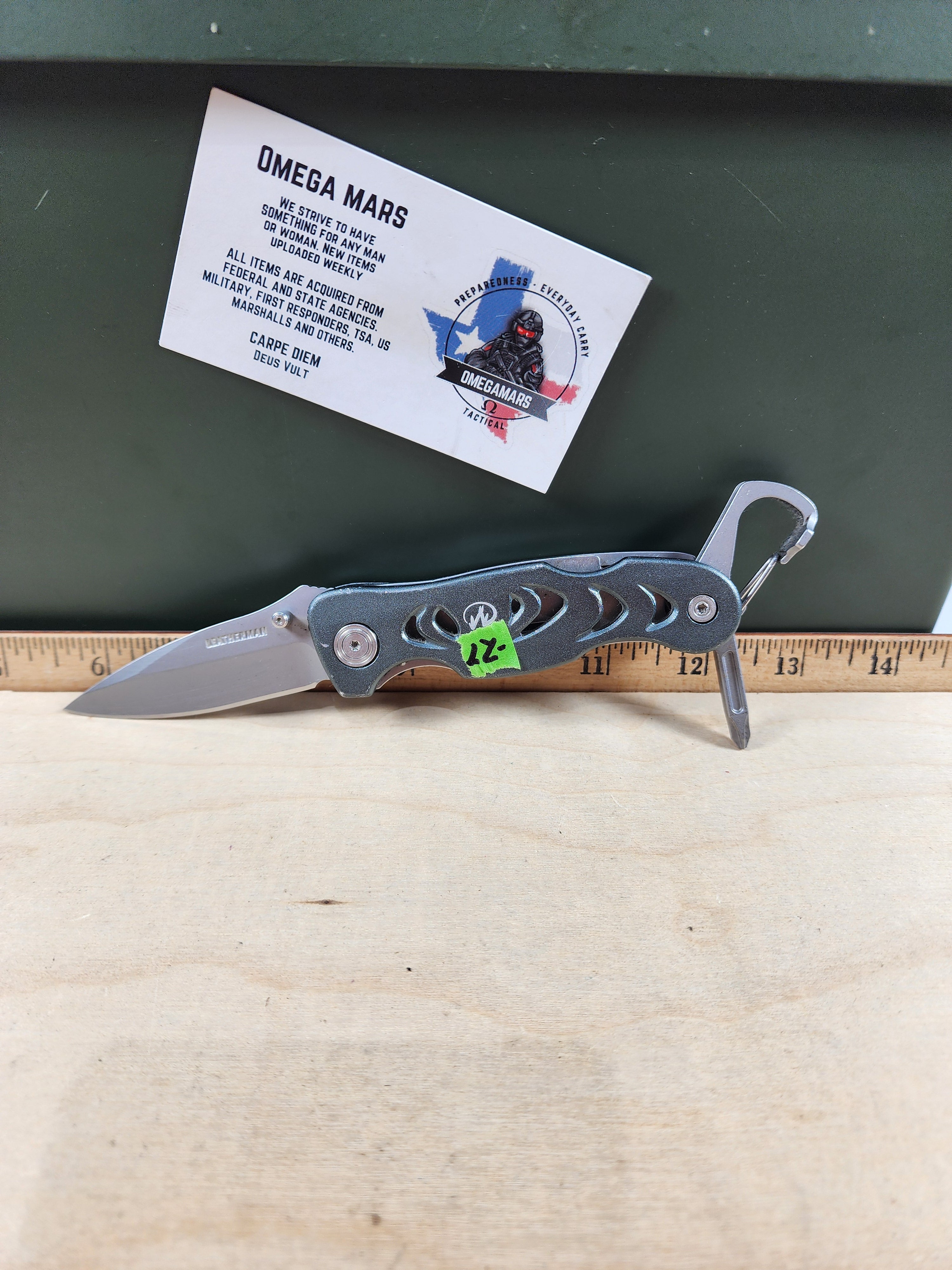 Leatherman C308 #-27 Looks/feels amazing, light usage, limited edition