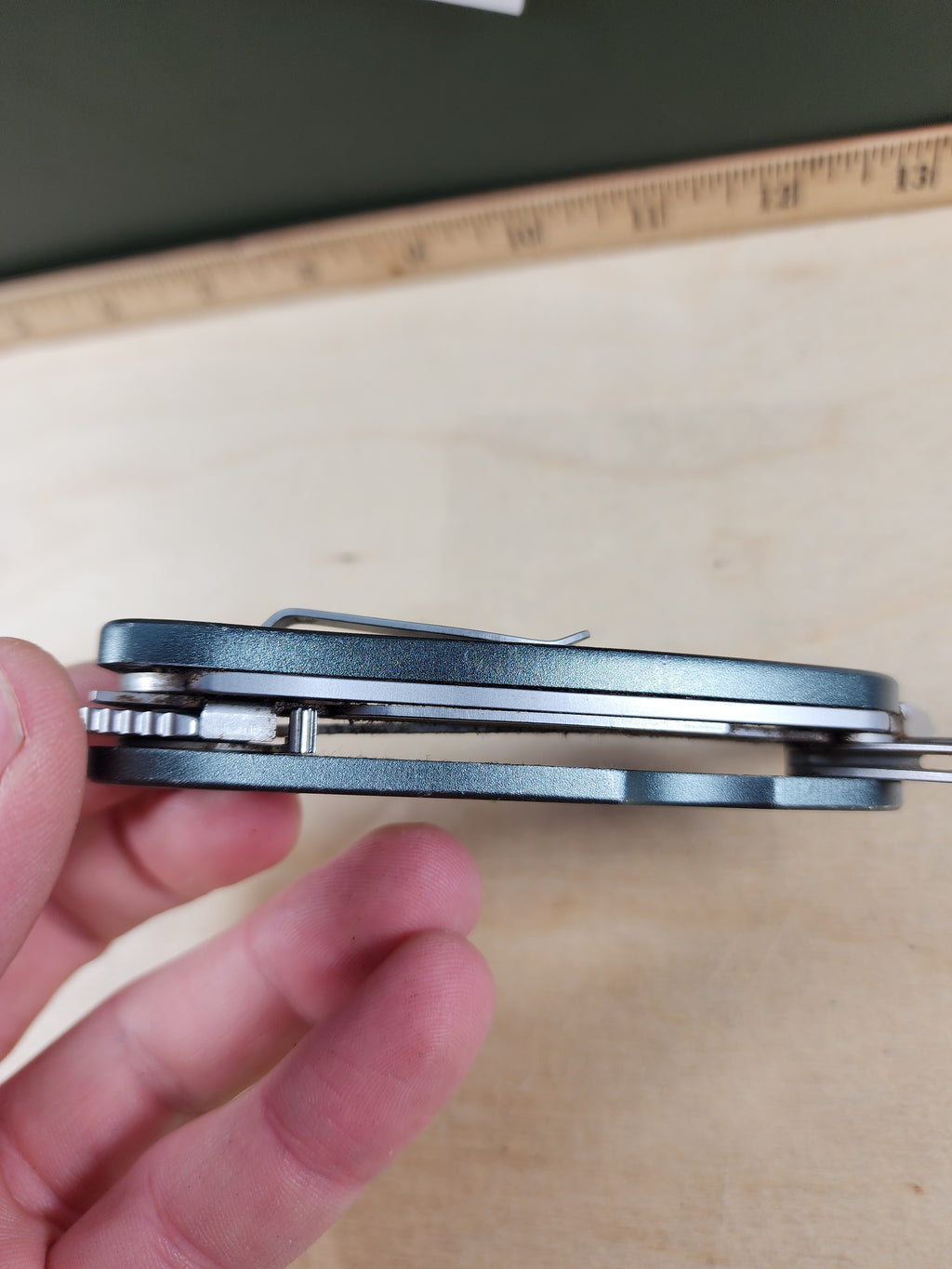 Leatherman C308 #-28 Light usage, Dirty, appears resharpened, limited edition