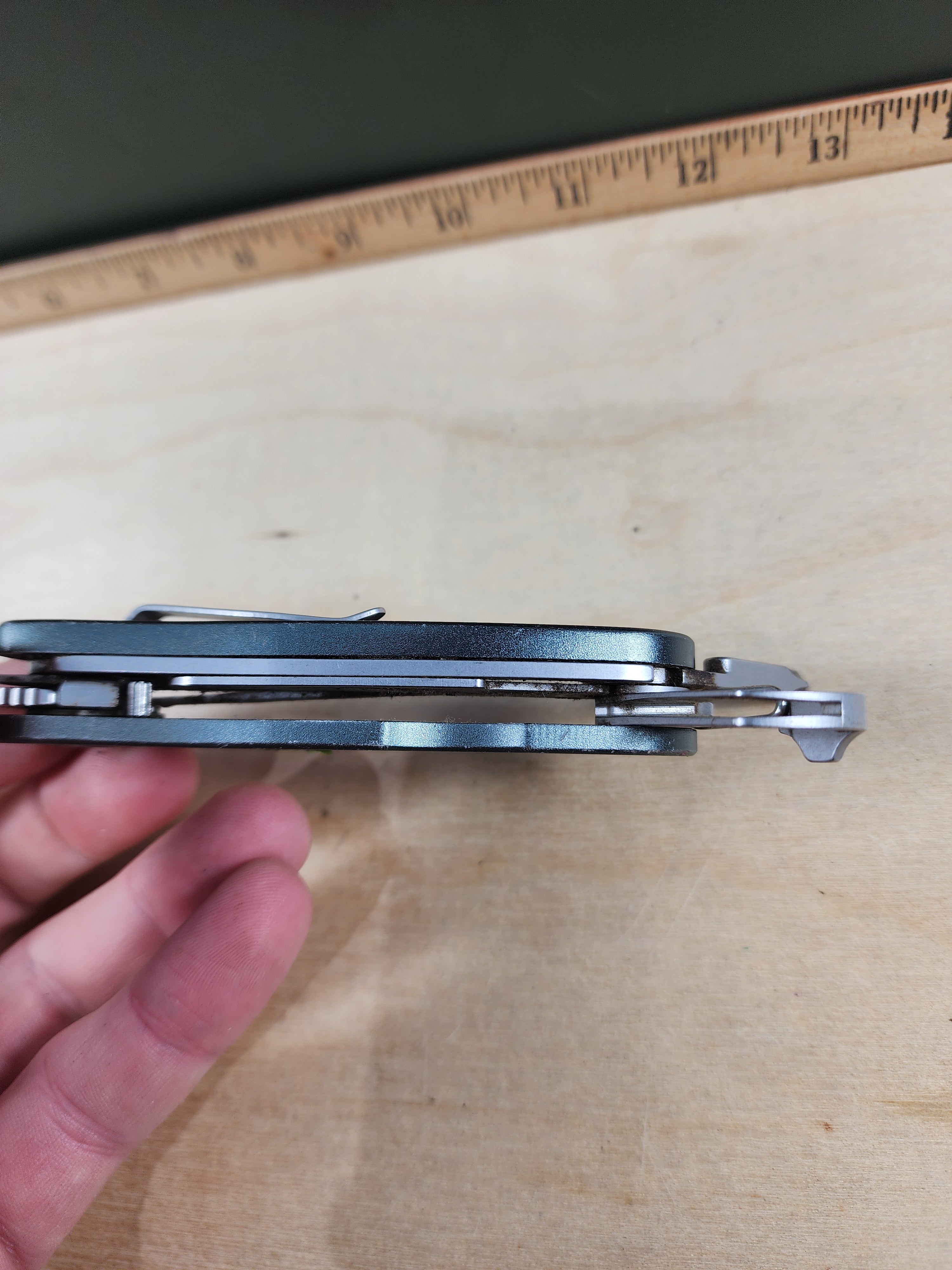 Leatherman C308 #-28 Light usage, Dirty, appears resharpened, limited edition