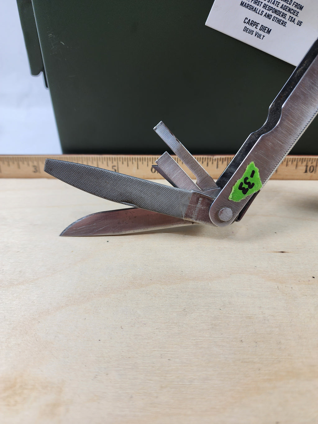 Leatherman Super Tool #-33 Original, light usage, dirty, 0797/0897